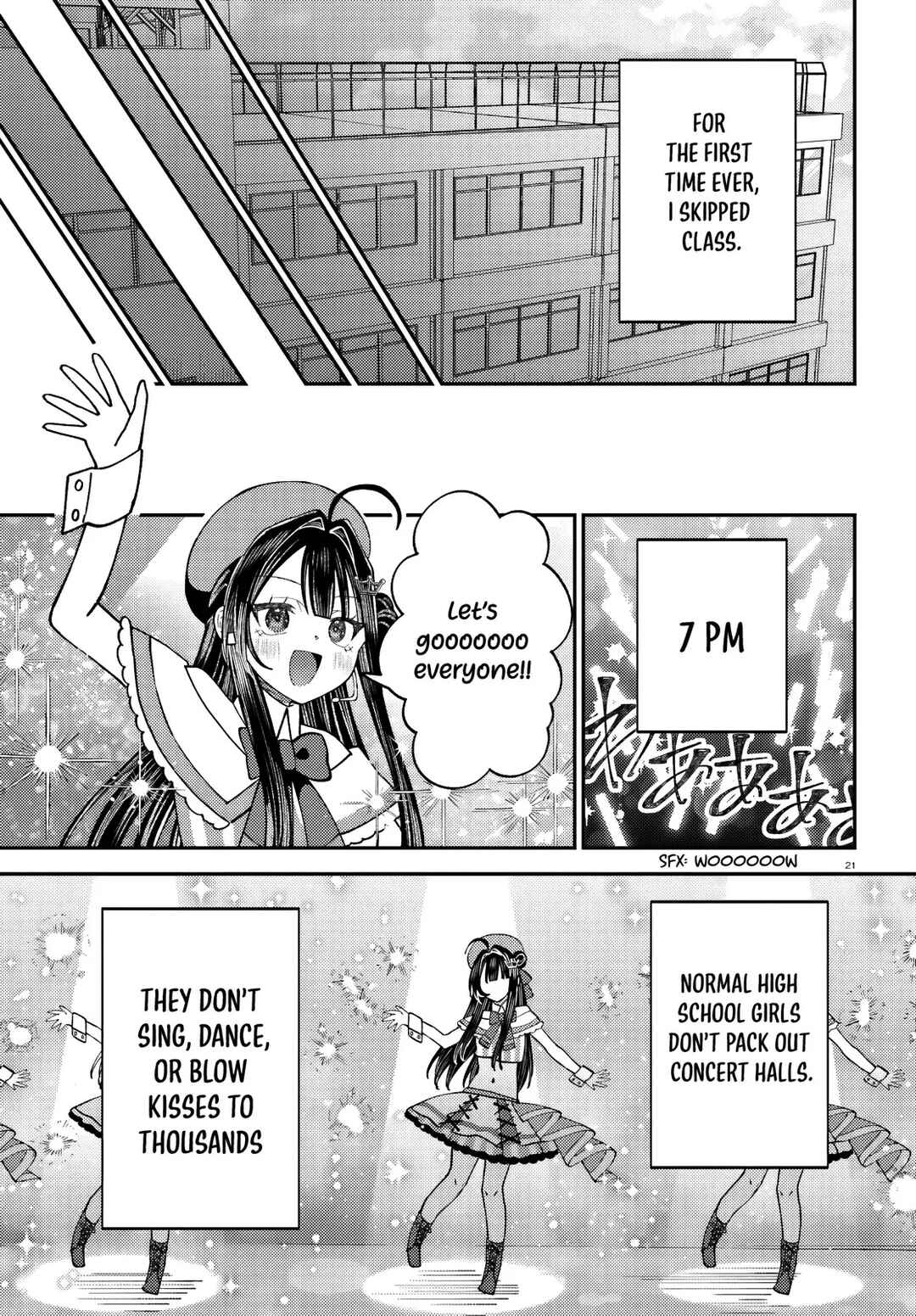Page 21 Chapter 10 Ore no Haitoku Meshi wo Onedari Sezu ni Irarenai, Otonari no Top Idol-sama