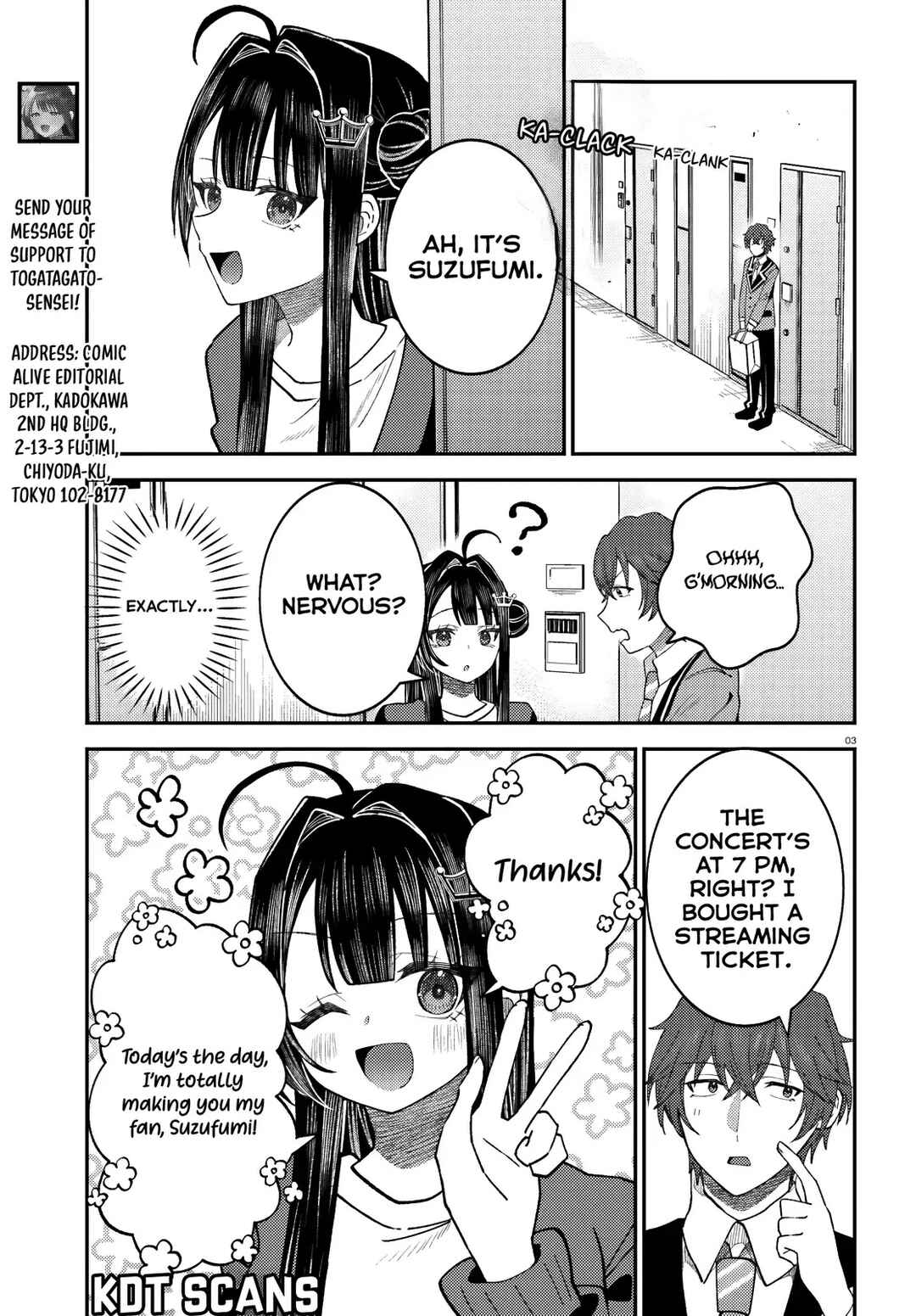 Page 4 Chapter 10 Ore no Haitoku Meshi wo Onedari Sezu ni Irarenai, Otonari no Top Idol-sama
