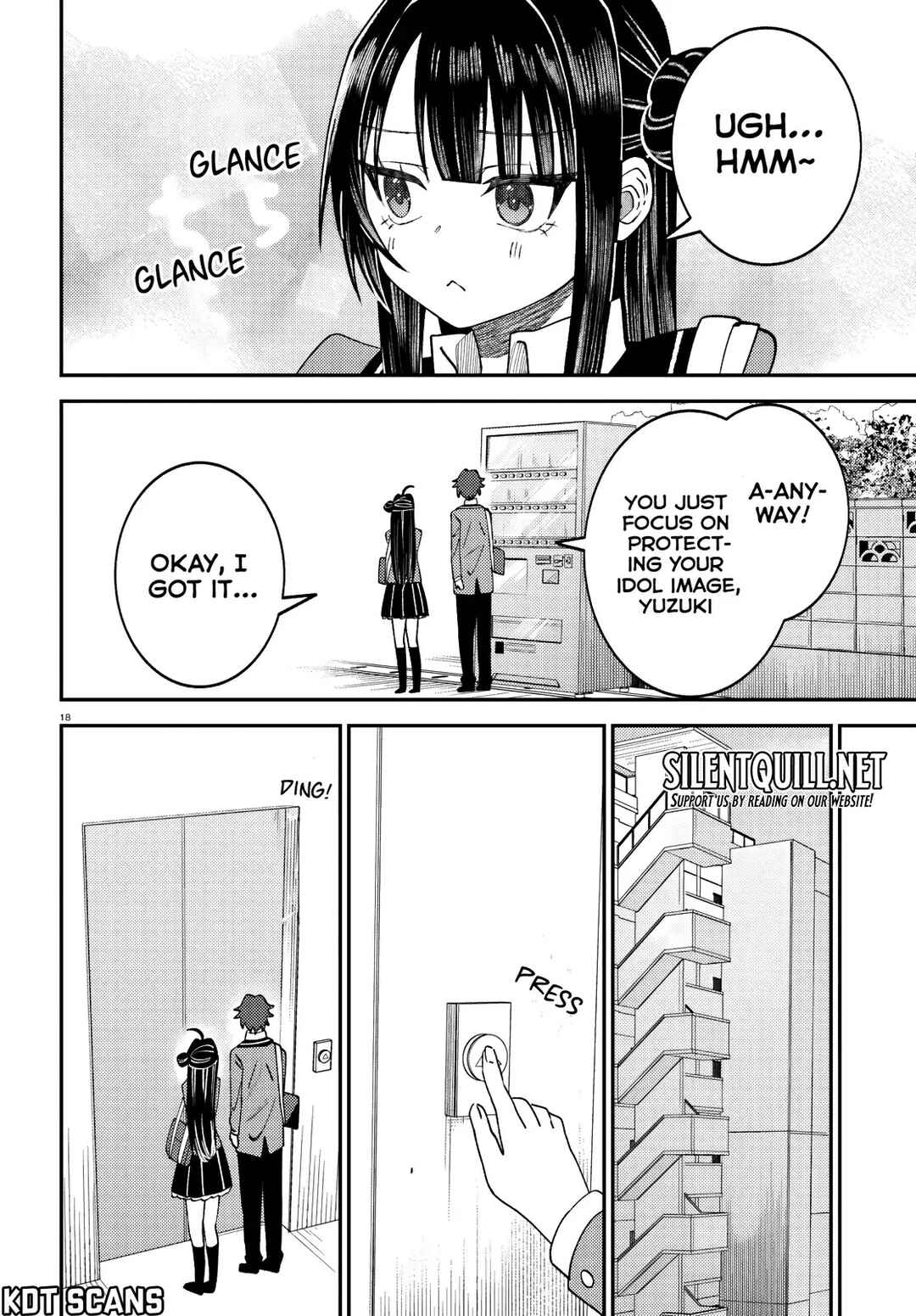Page 19 Chapter 9 Ore no Haitoku Meshi wo Onedari Sezu ni Irarenai, Otonari no Top Idol-sama