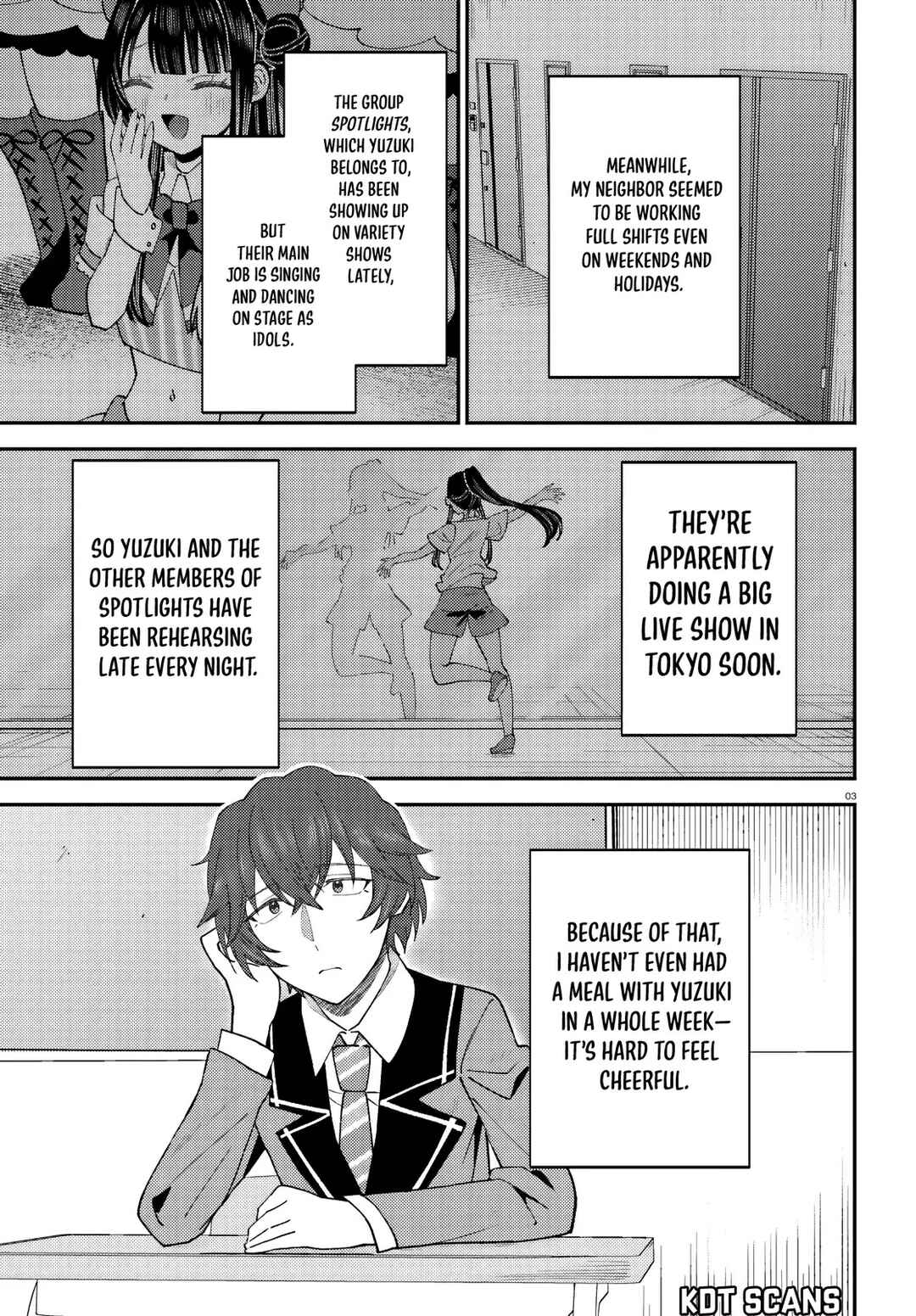 Page 4 Chapter 9 Ore no Haitoku Meshi wo Onedari Sezu ni Irarenai, Otonari no Top Idol-sama