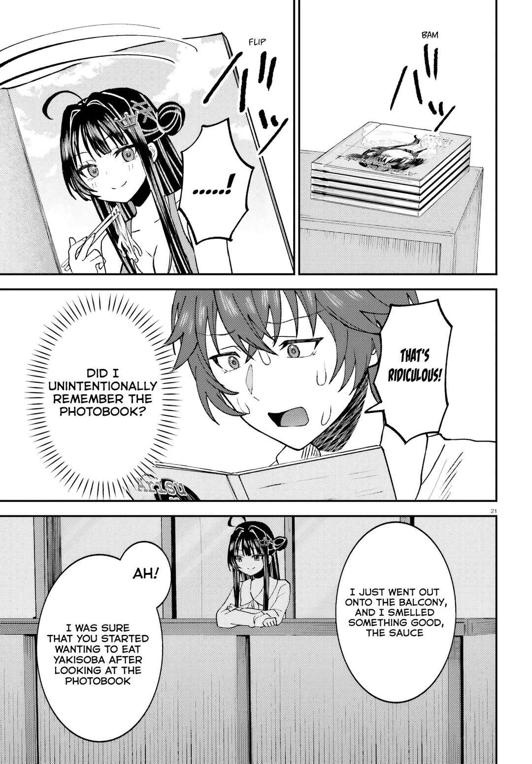 Page 22 Chapter 3 Ore no Haitoku Meshi wo Onedari Sezu ni Irarenai, Otonari no Top Idol-sama