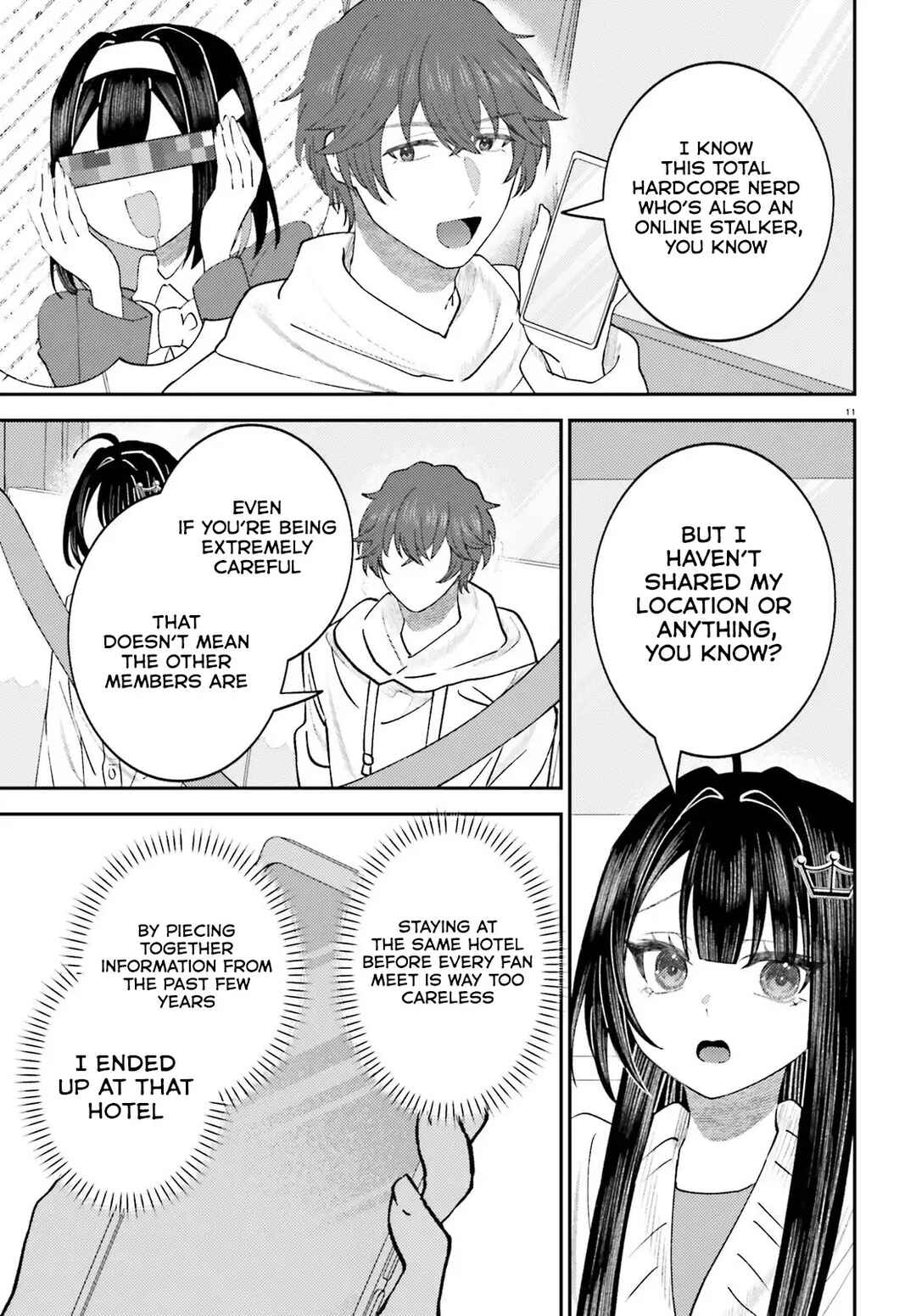 Page 12 Chapter 13 Ore no Haitoku Meshi wo Onedari Sezu ni Irarenai, Otonari no Top Idol-sama