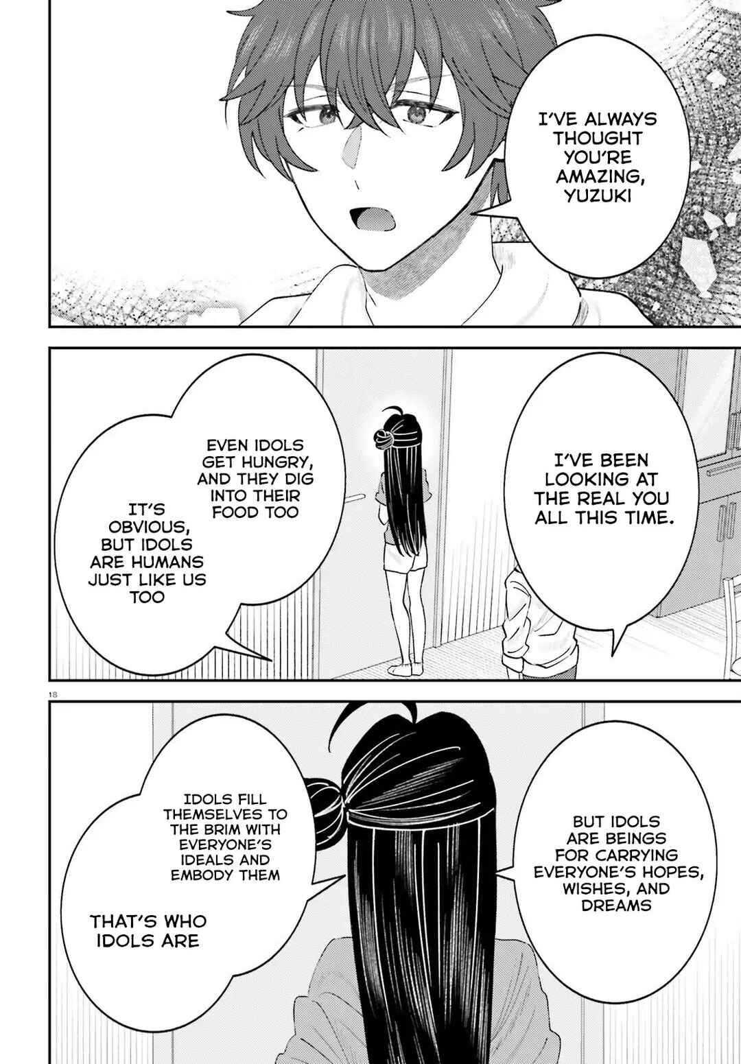 Page 19 Chapter 13 Ore no Haitoku Meshi wo Onedari Sezu ni Irarenai, Otonari no Top Idol-sama