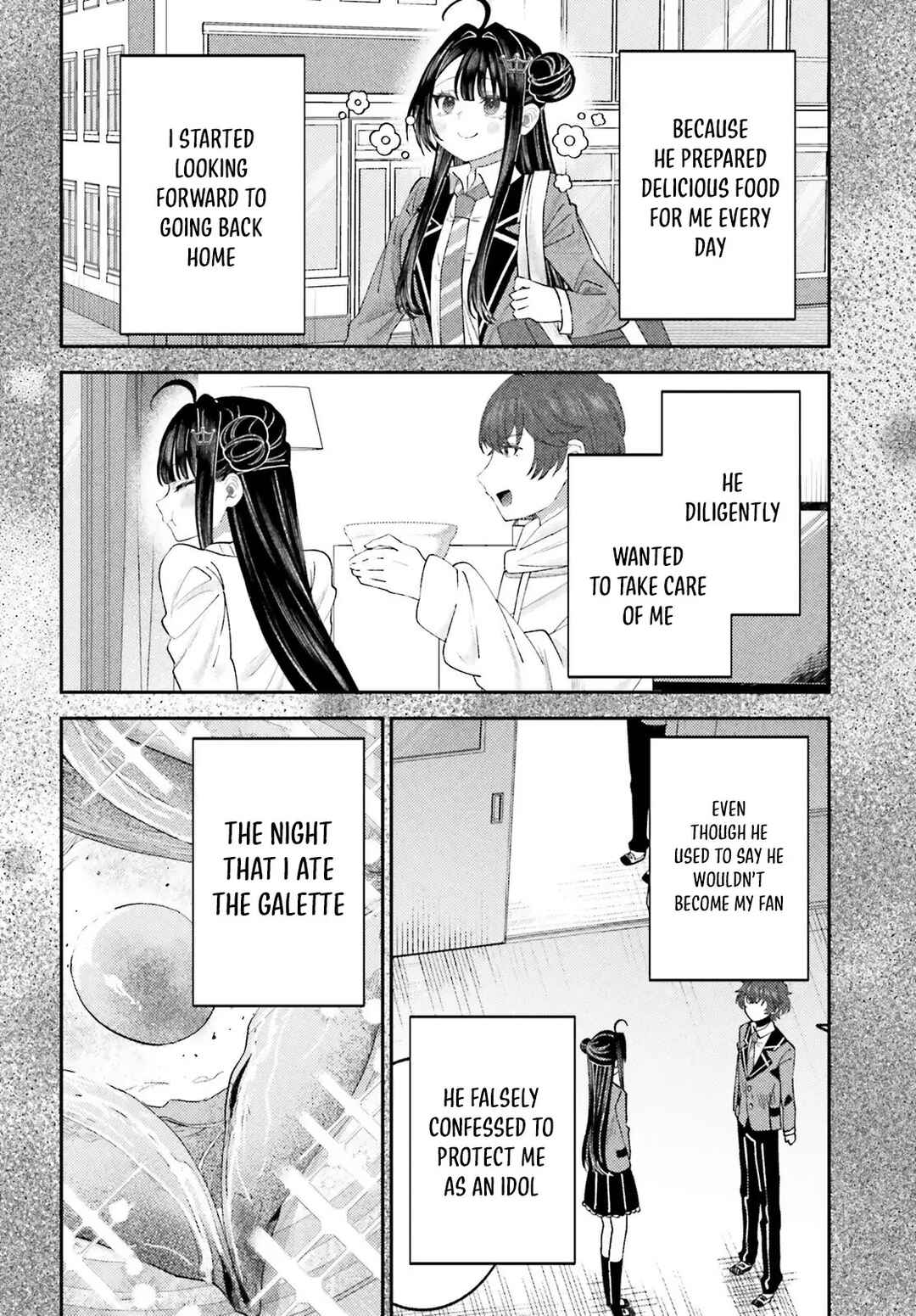 Page 3 Chapter 13 Ore no Haitoku Meshi wo Onedari Sezu ni Irarenai, Otonari no Top Idol-sama