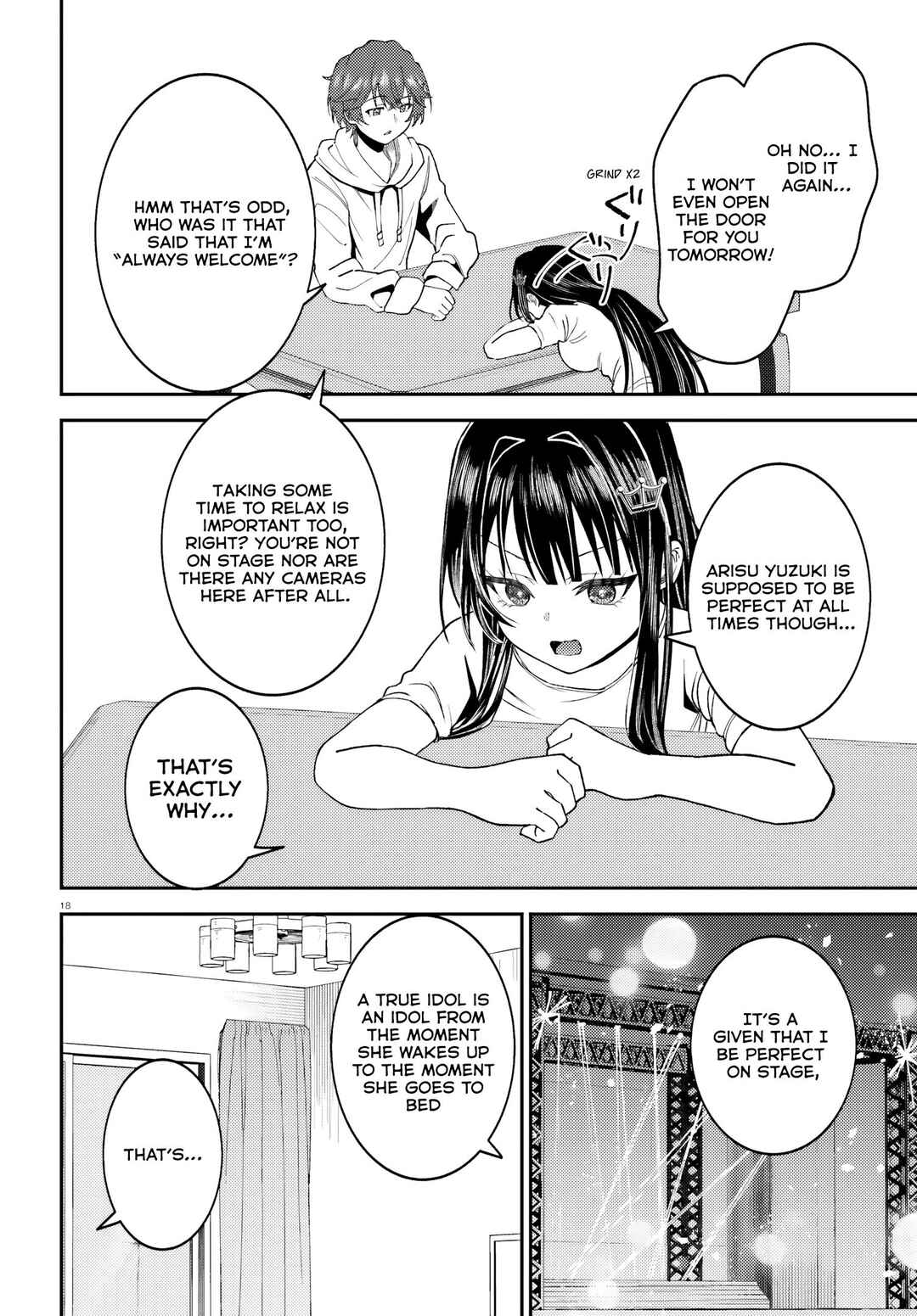 Page 19 Chapter 2 Ore no Haitoku Meshi wo Onedari Sezu ni Irarenai, Otonari no Top Idol-sama