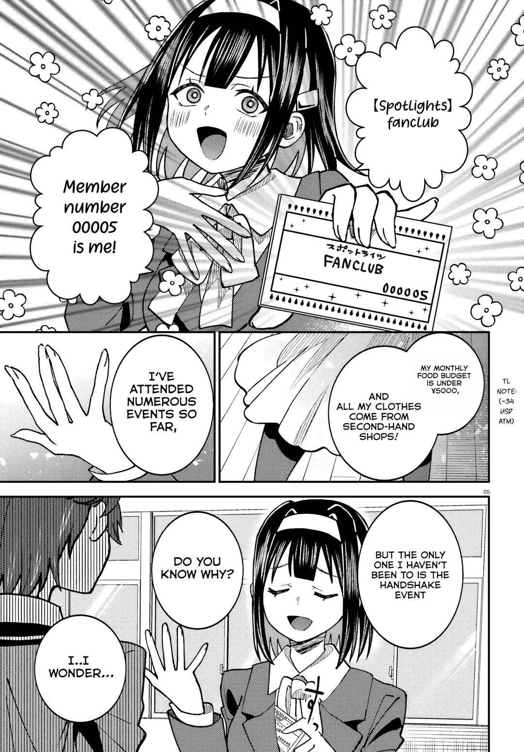 Page 6 Chapter 6 Ore no Haitoku Meshi wo Onedari Sezu ni Irarenai, Otonari no Top Idol-sama