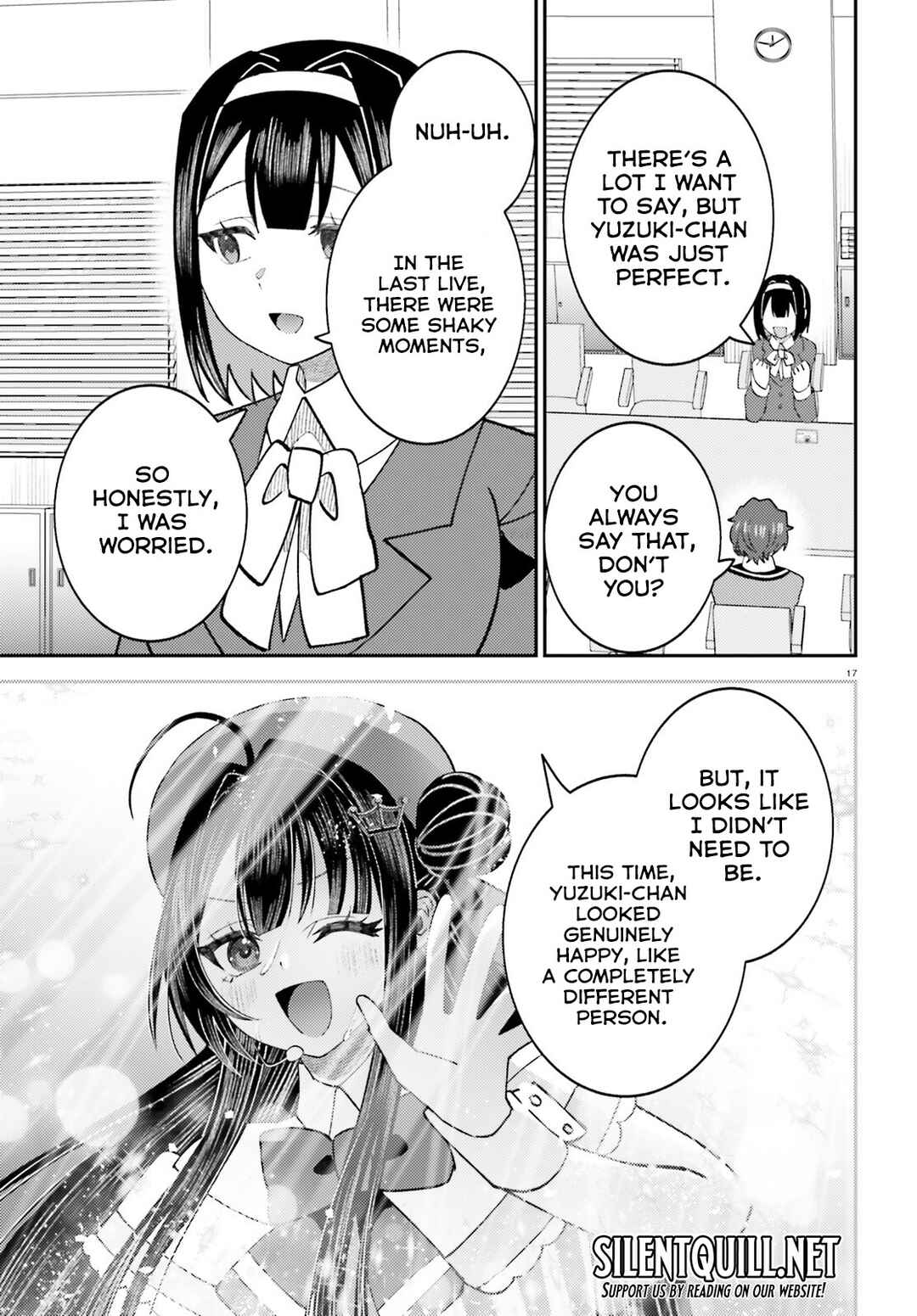 Page 18 Chapter 14 Ore no Haitoku Meshi wo Onedari Sezu ni Irarenai, Otonari no Top Idol-sama