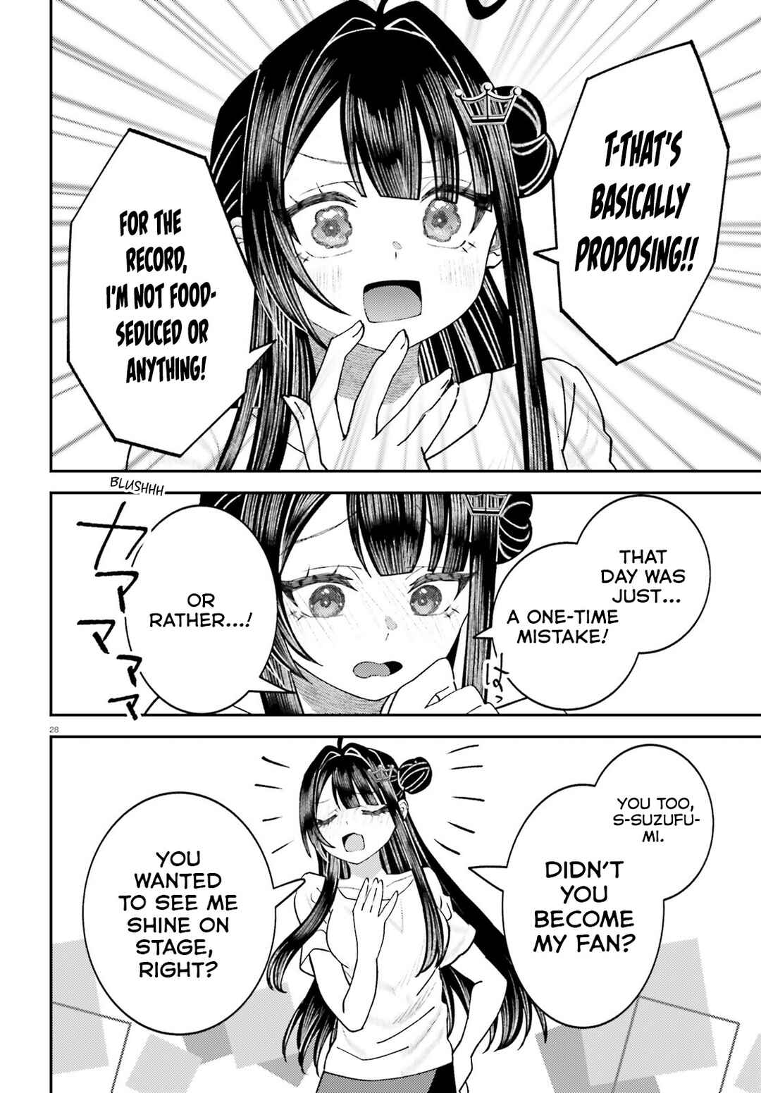 Page 29 Chapter 14 Ore no Haitoku Meshi wo Onedari Sezu ni Irarenai, Otonari no Top Idol-sama