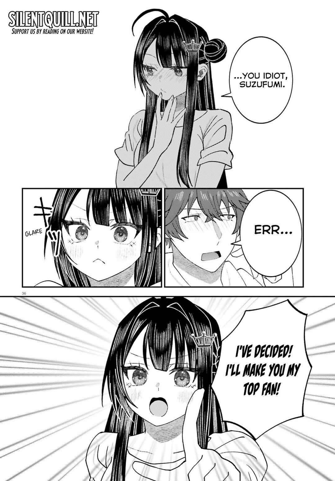 Page 37 Chapter 14 Ore no Haitoku Meshi wo Onedari Sezu ni Irarenai, Otonari no Top Idol-sama