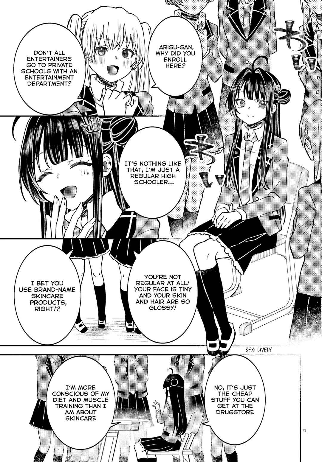 Page 14 Chapter 4 Ore no Haitoku Meshi wo Onedari Sezu ni Irarenai, Otonari no Top Idol-sama