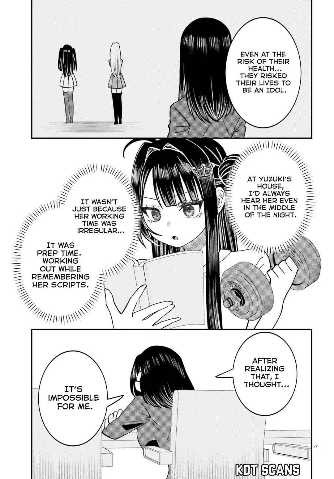 Page 28 Chapter 11 Ore no Haitoku Meshi wo Onedari Sezu ni Irarenai, Otonari no Top Idol-sama