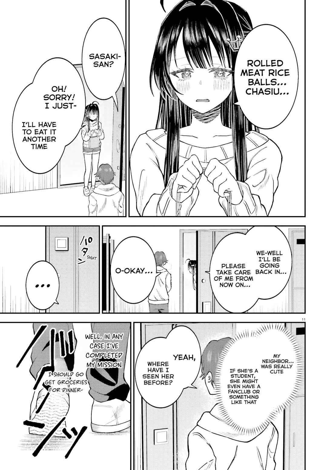 Page 12 Chapter 1 Ore no Haitoku Meshi wo Onedari Sezu ni Irarenai, Otonari no Top Idol-sama