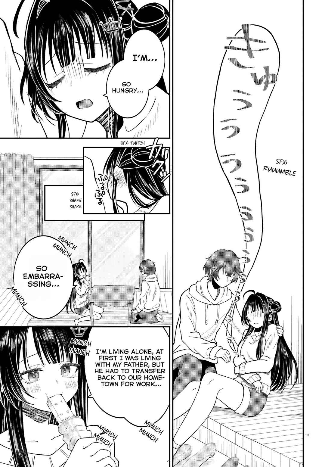 Page 14 Chapter 1 Ore no Haitoku Meshi wo Onedari Sezu ni Irarenai, Otonari no Top Idol-sama