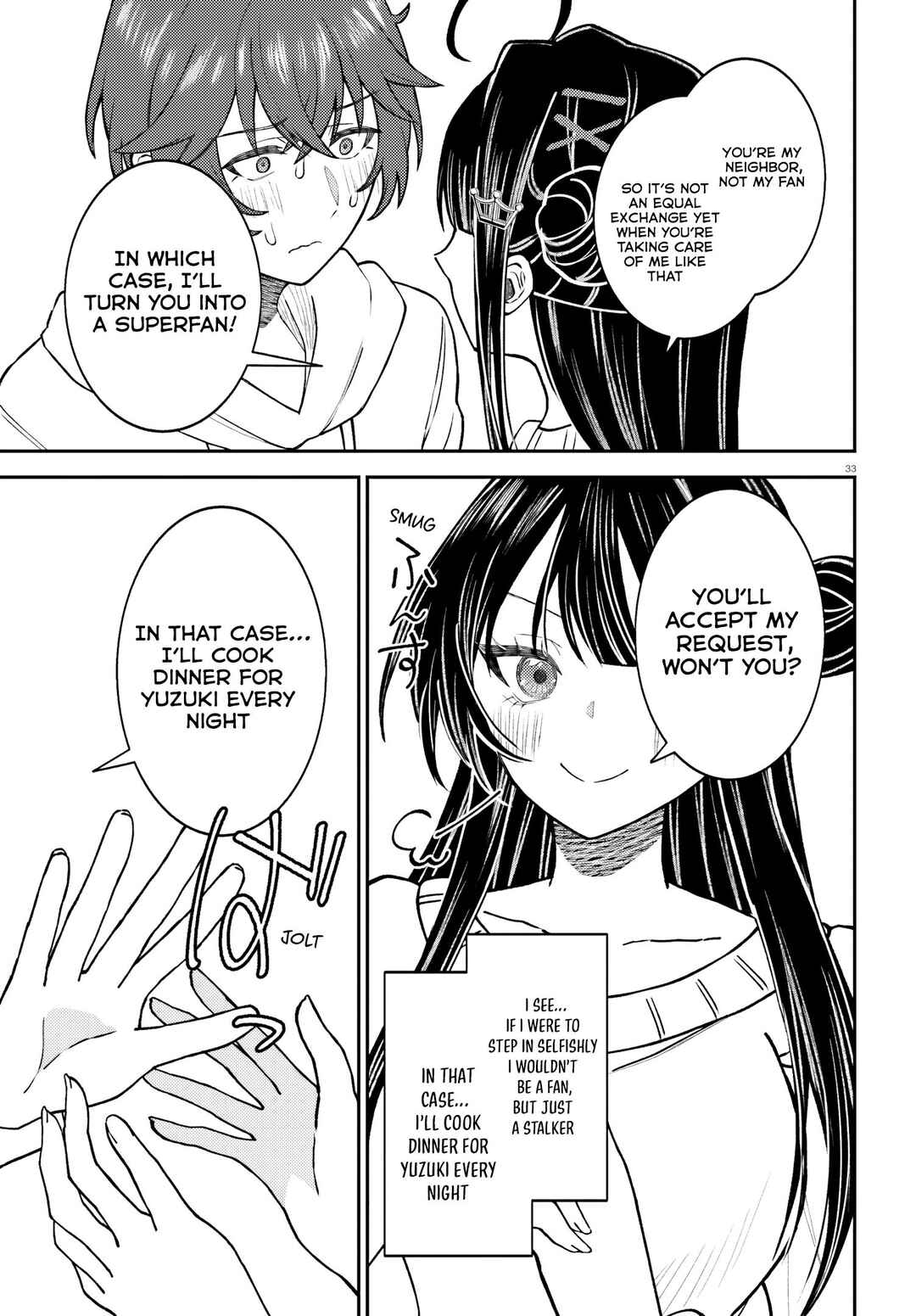 Page 34 Chapter 1 Ore no Haitoku Meshi wo Onedari Sezu ni Irarenai, Otonari no Top Idol-sama