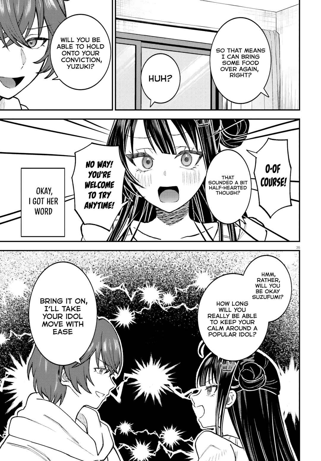 Page 36 Chapter 1 Ore no Haitoku Meshi wo Onedari Sezu ni Irarenai, Otonari no Top Idol-sama