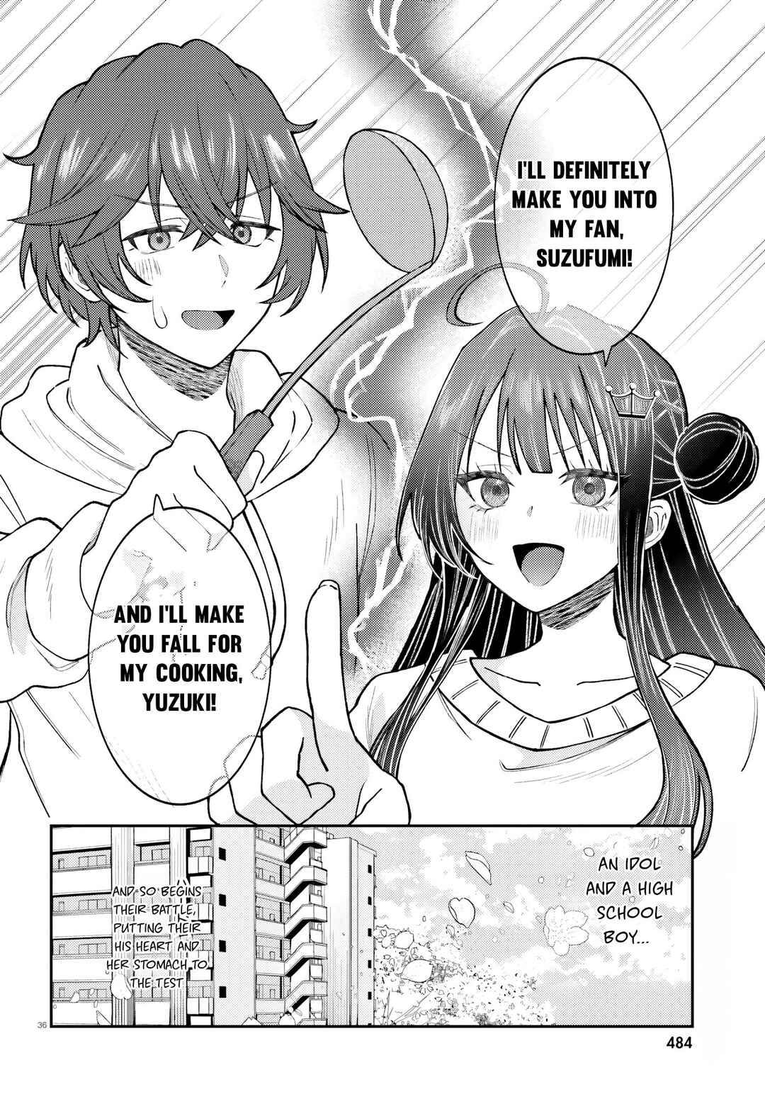 Page 37 Chapter 1 Ore no Haitoku Meshi wo Onedari Sezu ni Irarenai, Otonari no Top Idol-sama
