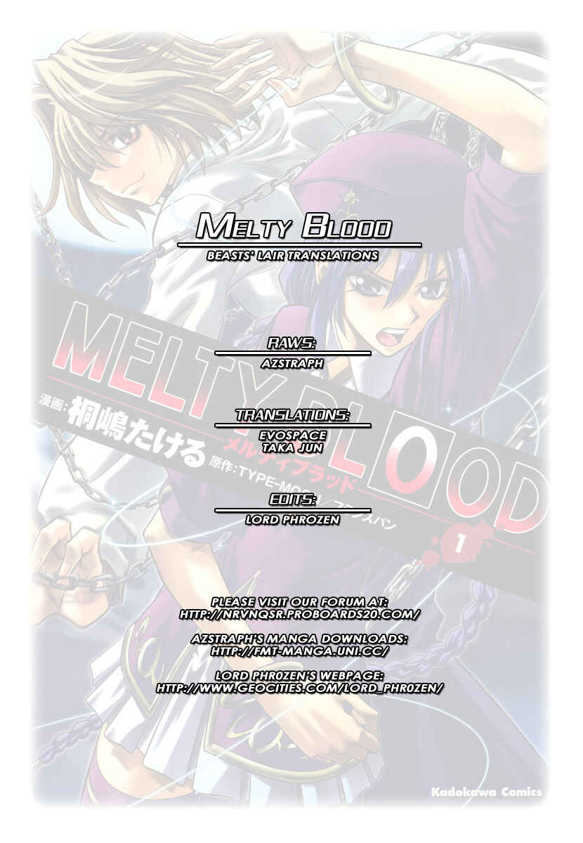 Page 9 Chapter 0 Melty Blood