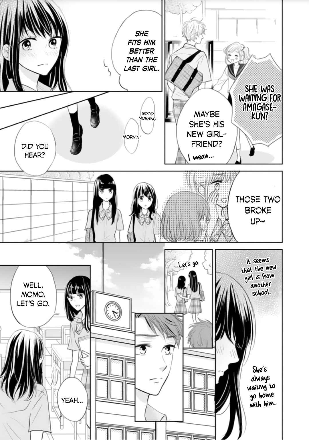 Page 9 Chapter 7 Amagase-kun wa Amayaka Shite Kurenai.