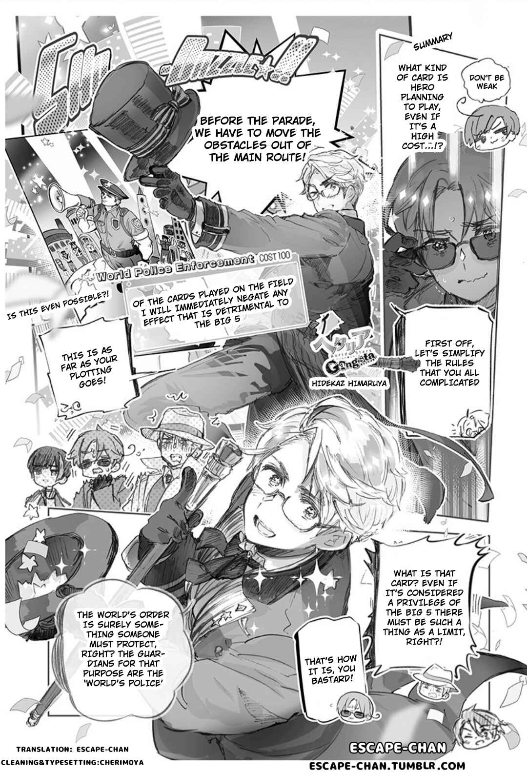 Page 1 Chapter 49 Hetalia World★Stars: Gangsta