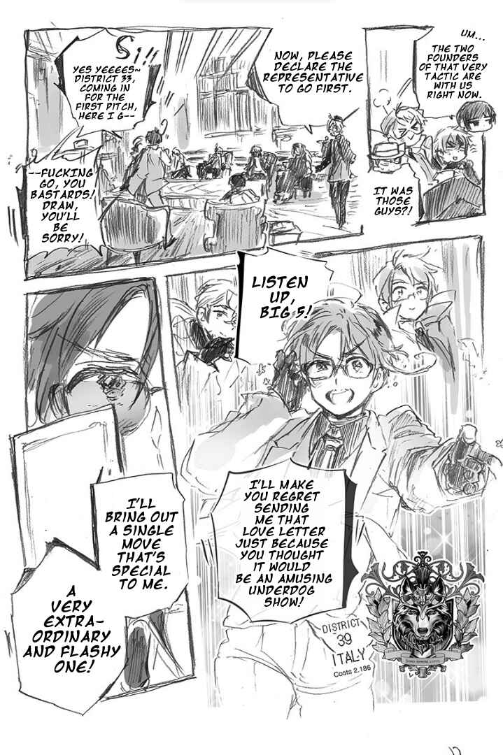 Page 3 Chapter 3 Hetalia World★Stars: Gangsta