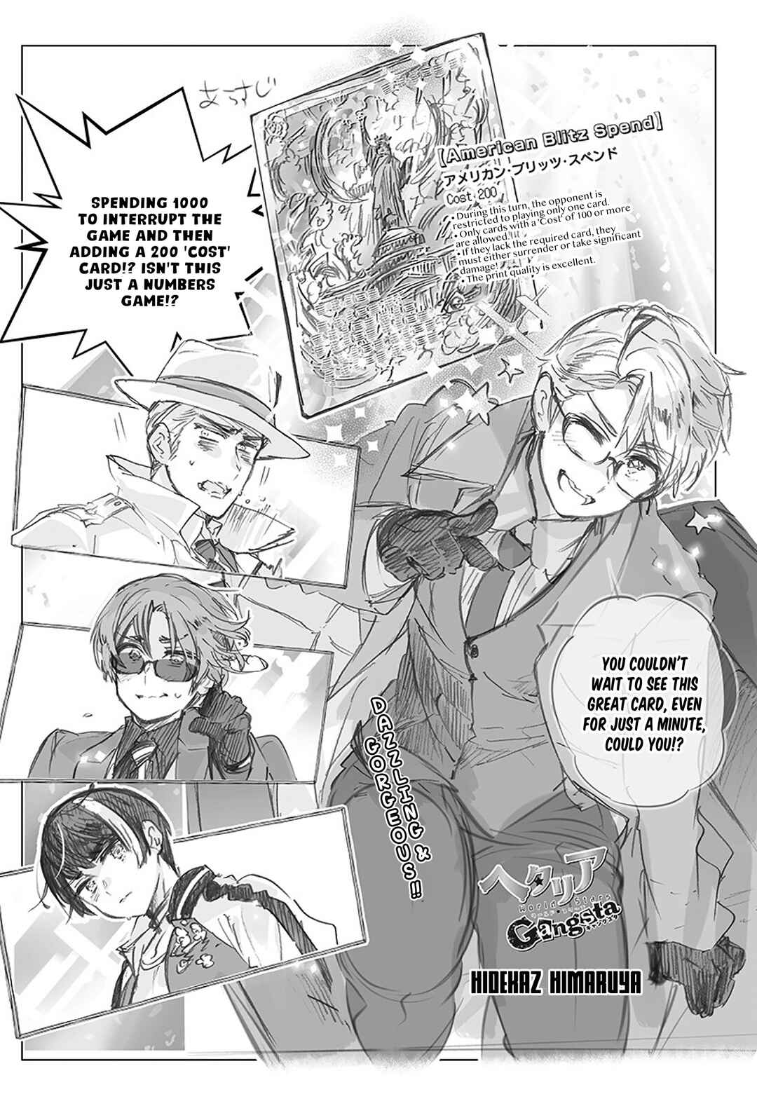Page 1 Chapter 13 Hetalia World★Stars: Gangsta