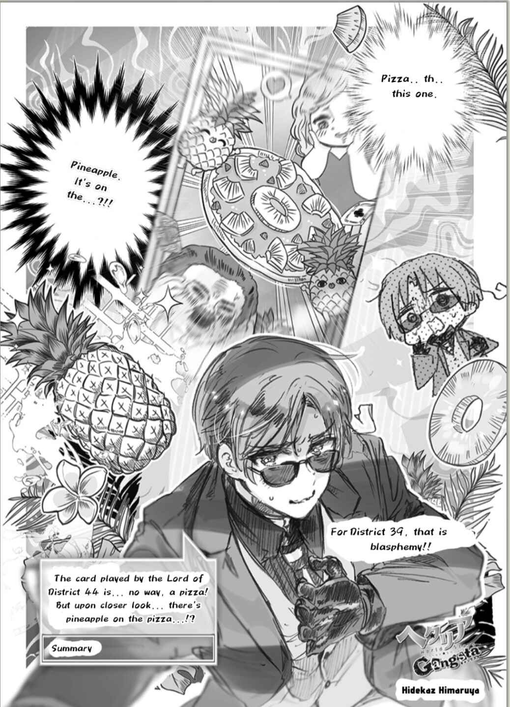 Page 1 Chapter 40 Hetalia World★Stars: Gangsta