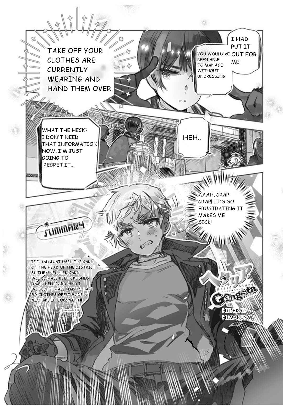 Page 1 Chapter 47 Hetalia World★Stars: Gangsta