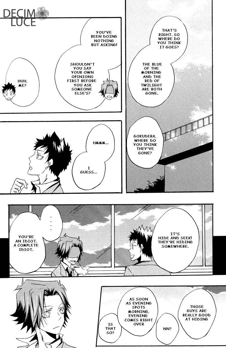 Page 36 Chapter Unknown_0d1c Katekyo Hitman Reborn! - Cupsule (Doujinshi)
