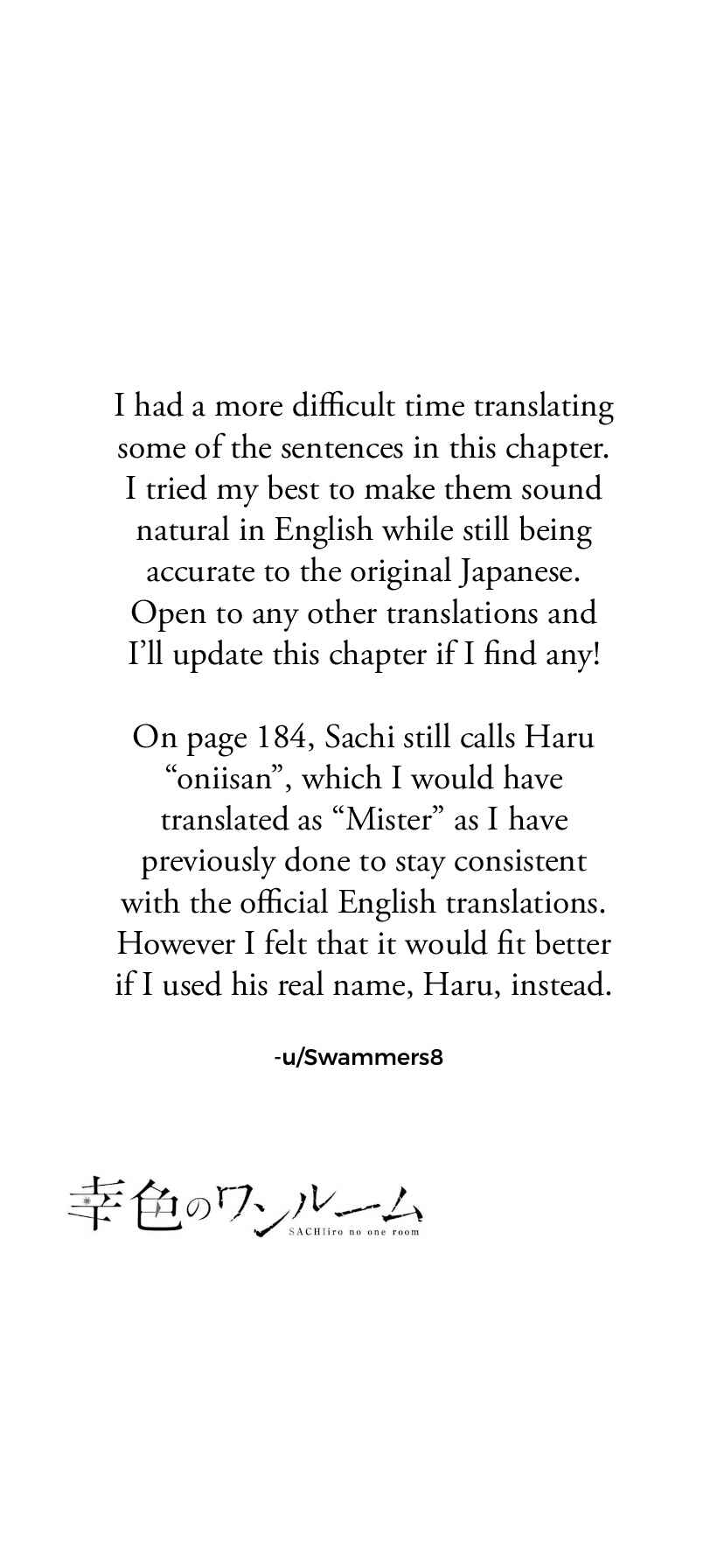 Page 28 Chapter 67 Sachiiro no One Room