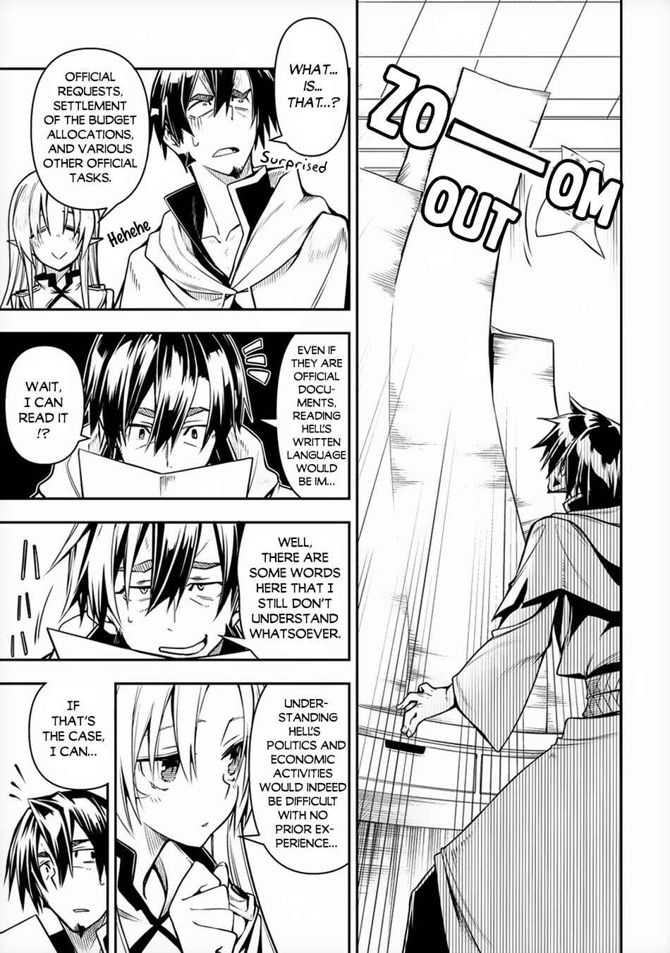 Page 15 Chapter 3.1 Manadeshi ni Uragirarete Shinda Ossan Yuusha, Shijou Saikyou no Maou to Shite Ikikaeru