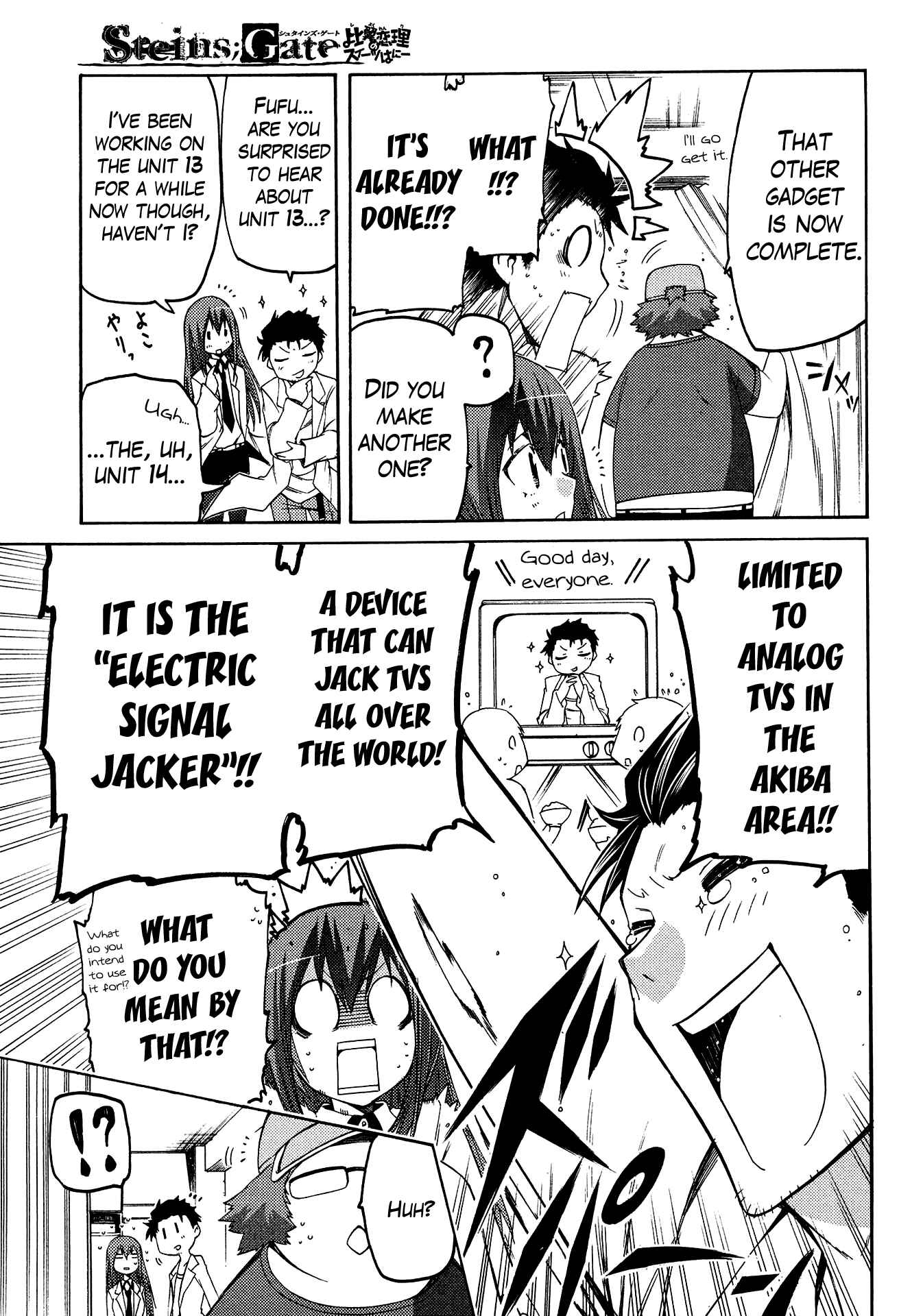 Page 15 Chapter 3 Steins;Gate - Hiyoku Renri no Sweets Honey