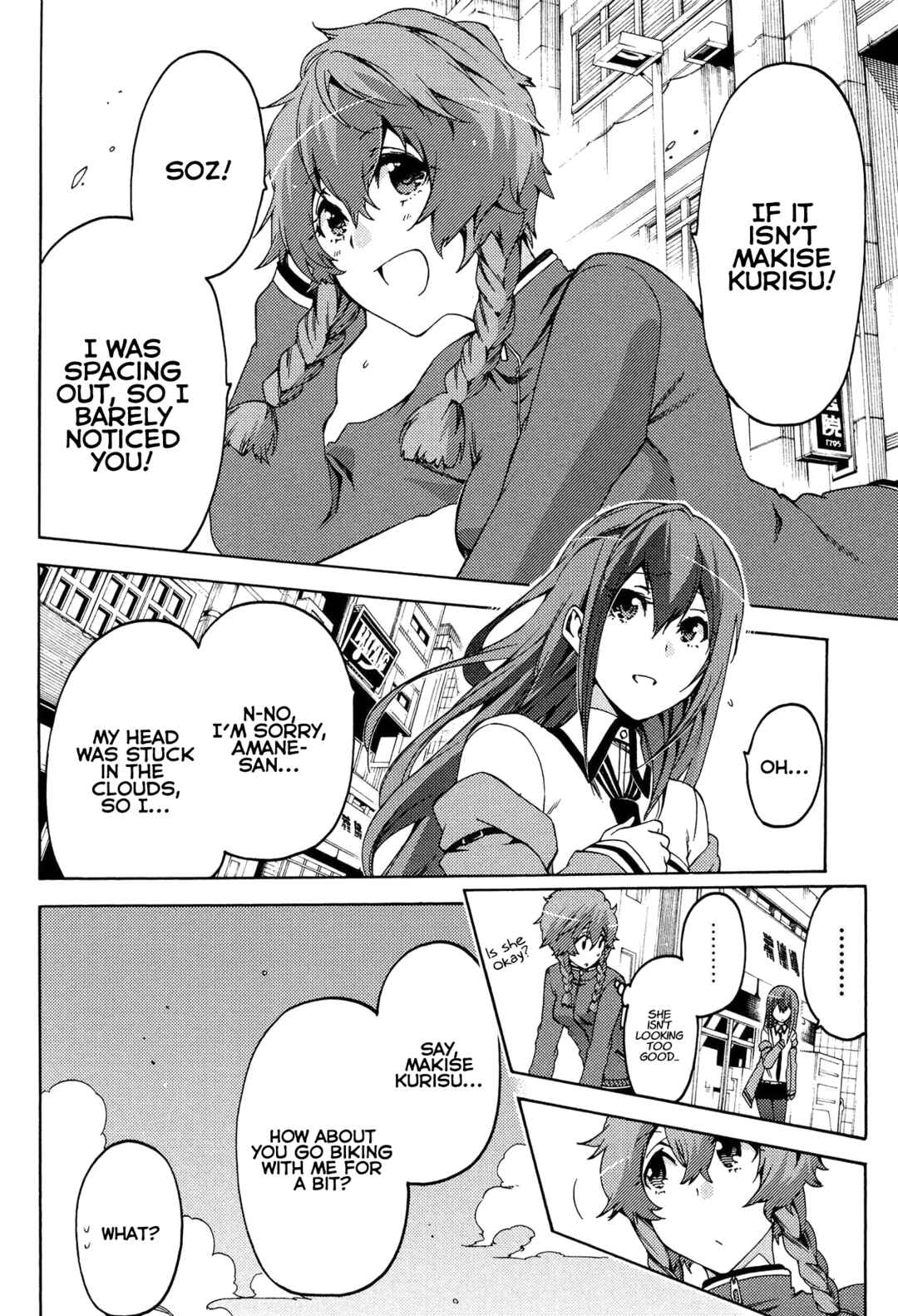 Page 4 Chapter 17 Steins;Gate - Hiyoku Renri no Sweets Honey