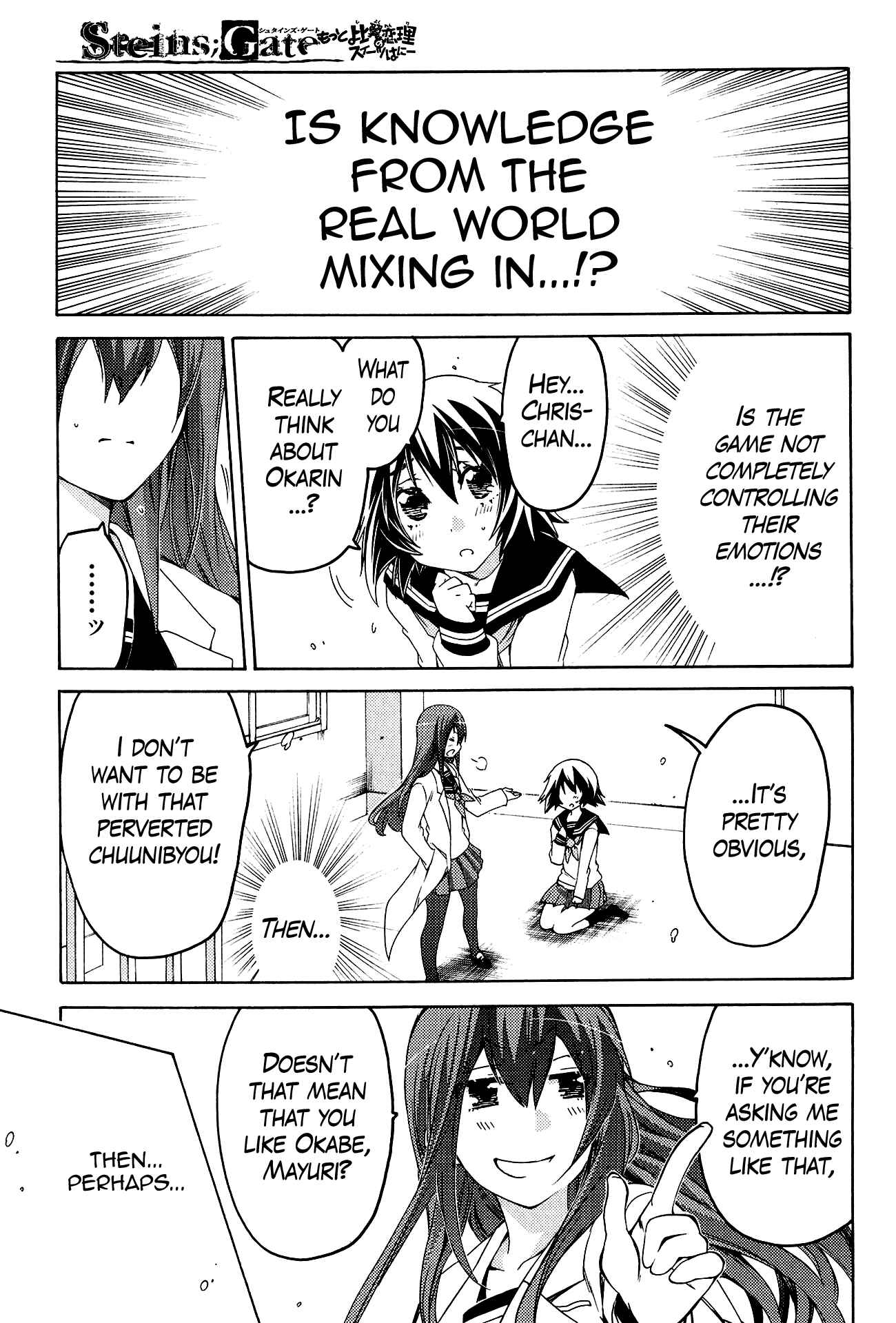 Page 13 Chapter 11 Steins;Gate - Hiyoku Renri no Sweets Honey