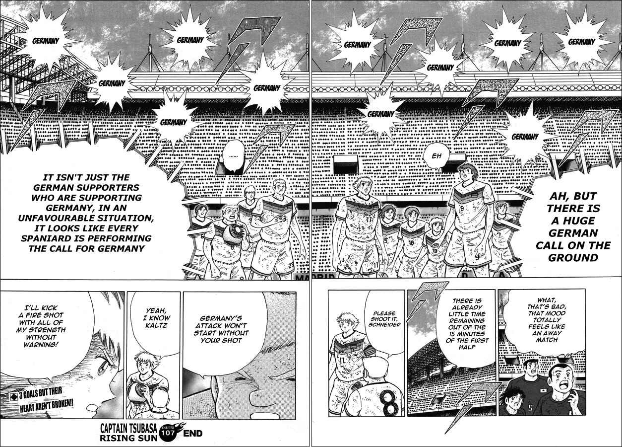 Page 15 Chapter 107 Captain Tsubasa: Rising Sun
