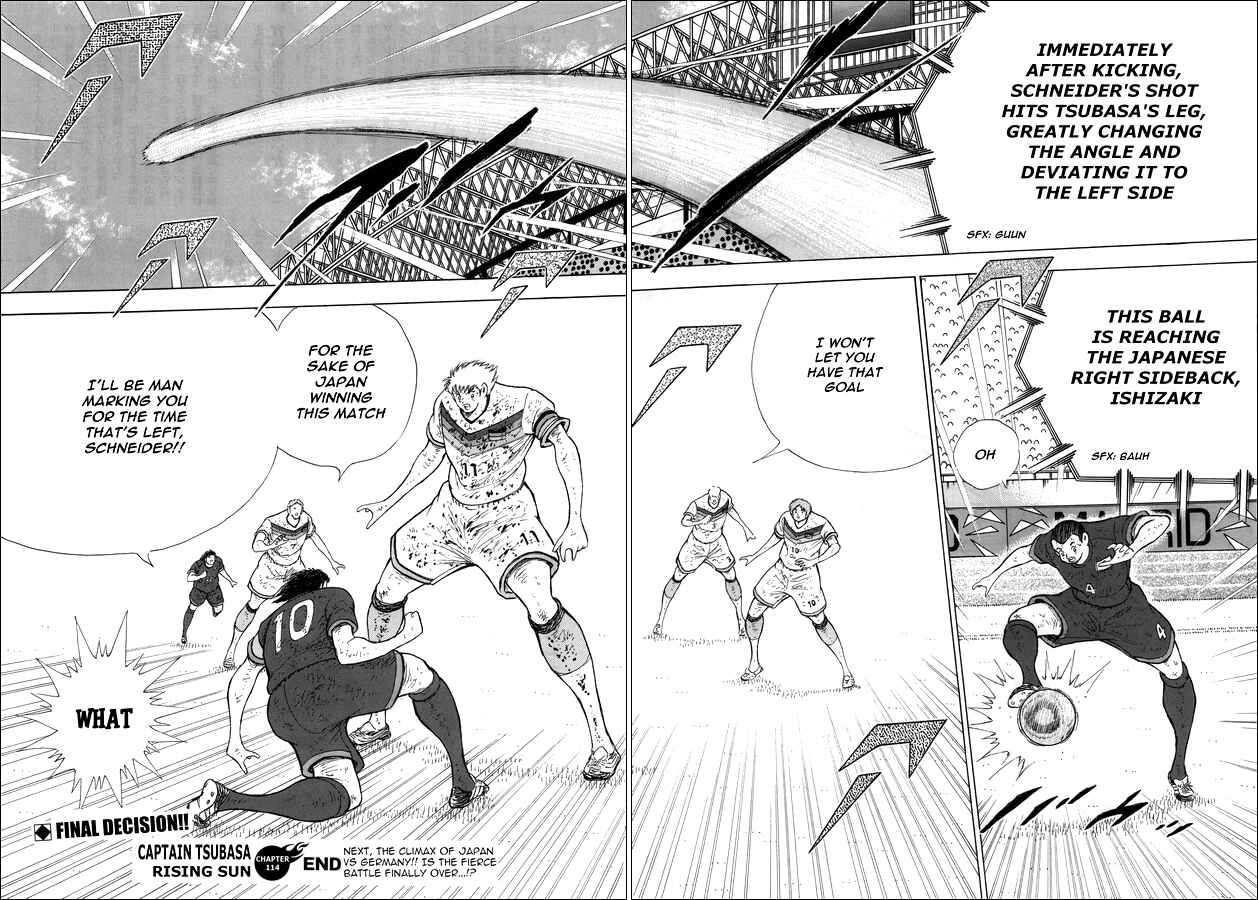 Page 14 Chapter 114 Captain Tsubasa: Rising Sun