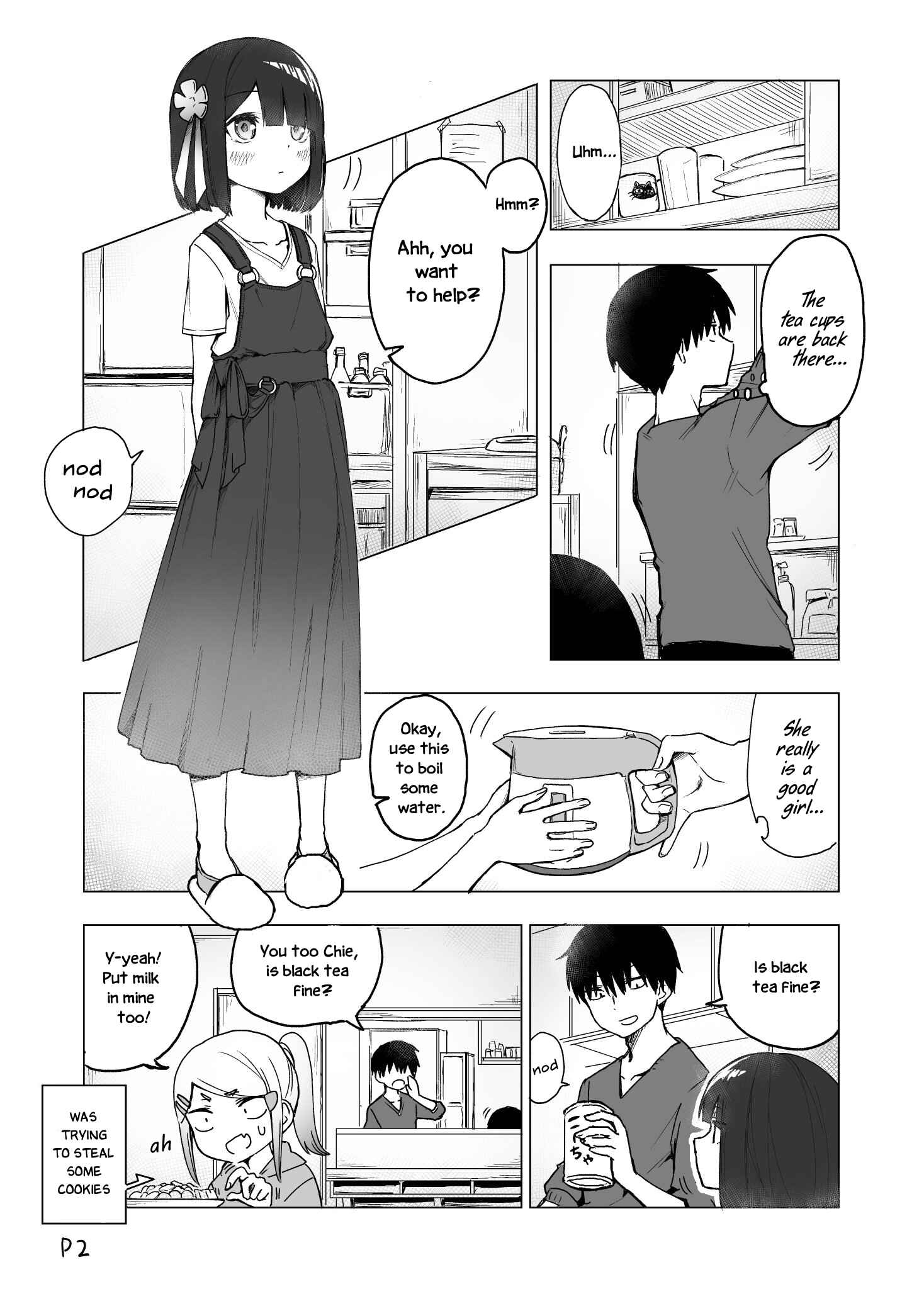 Page 2 Chapter 2 I Dont Know What My Little Sisters Friend Is Thinking!  (Pre-serialization)