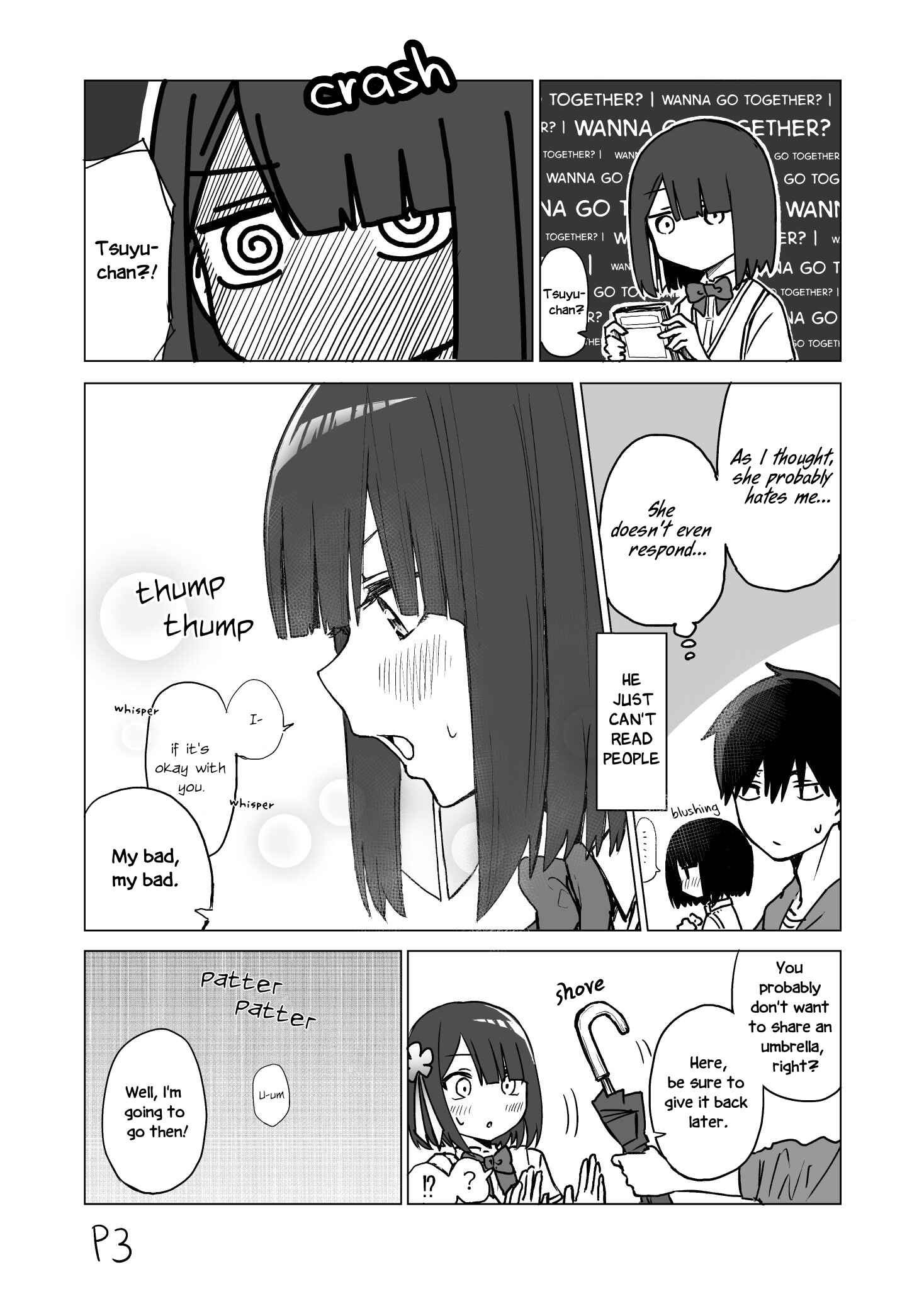 Page 3 Chapter 3 I Dont Know What My Little Sisters Friend Is Thinking!  (Pre-serialization)