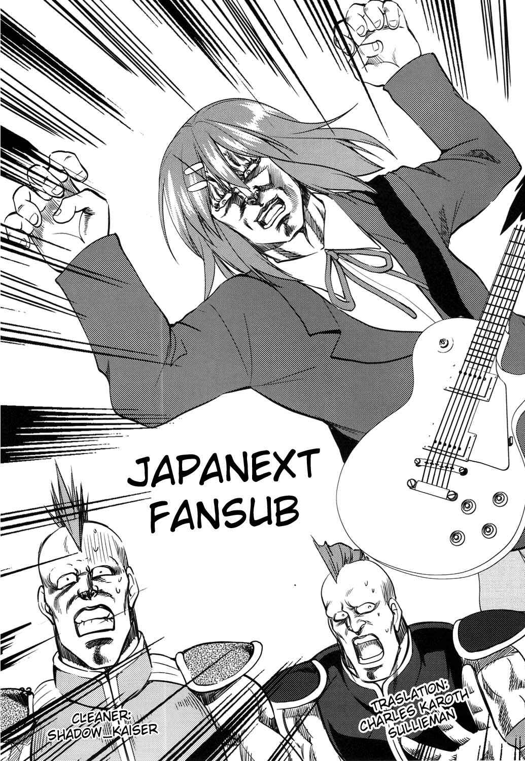 Page 22 Chapter Unknown_e907 Fist of the North Star & K-ON! - KEN-OH! THE MOVIE (Doujinshi)