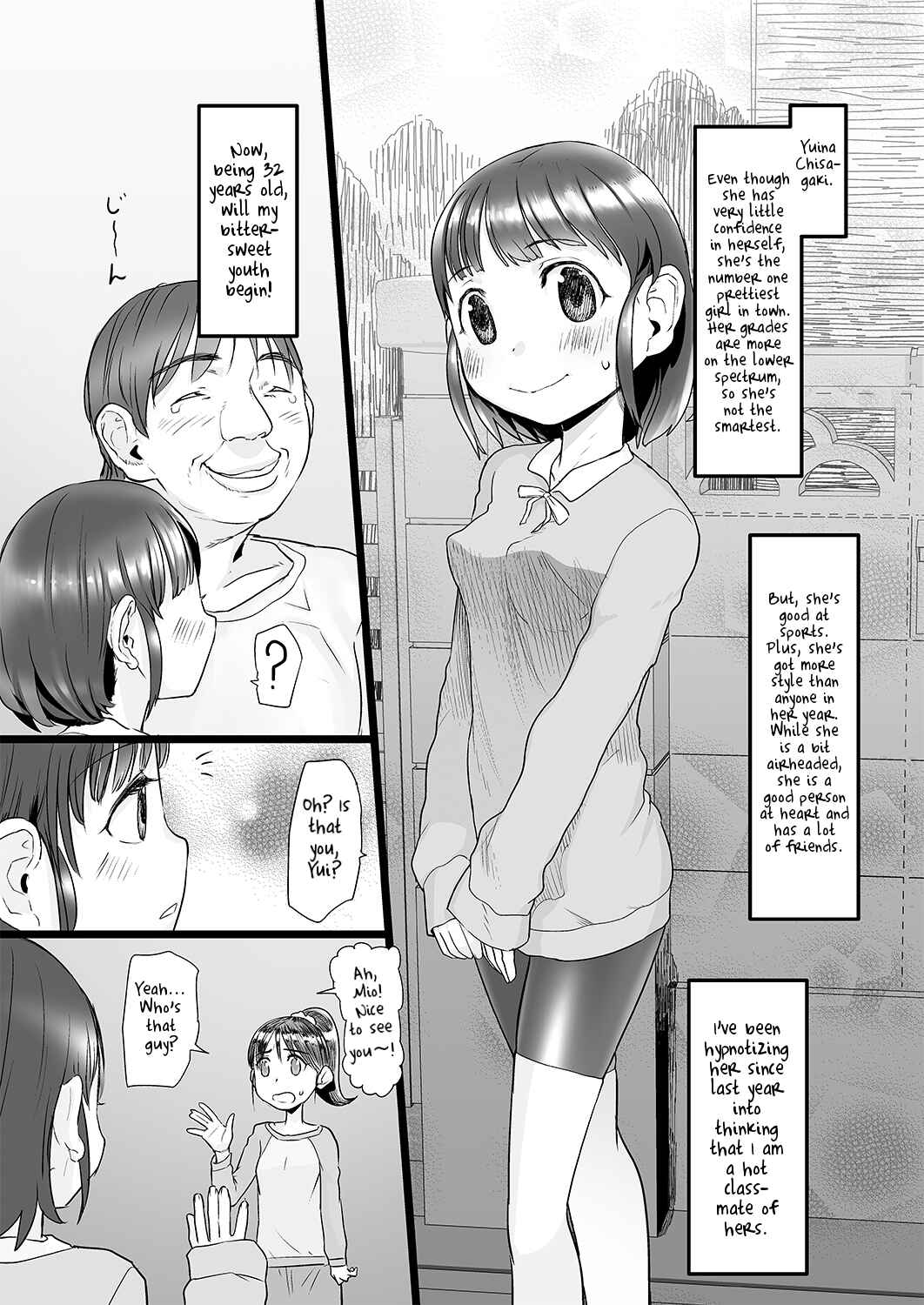 Page 4 Chapter Unknown_b2c8 Oji-san wa Saiminjutsu no Chikara de Umarete Hajimete Kanojo ga Dekita