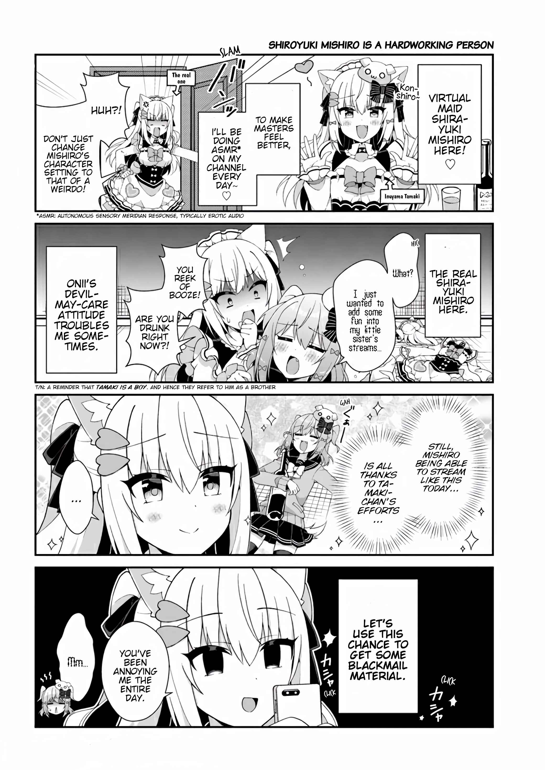 Page 4 Chapter 2 Inuyama Tamaki Channel! Bokutachi no Naisho no Hanashi