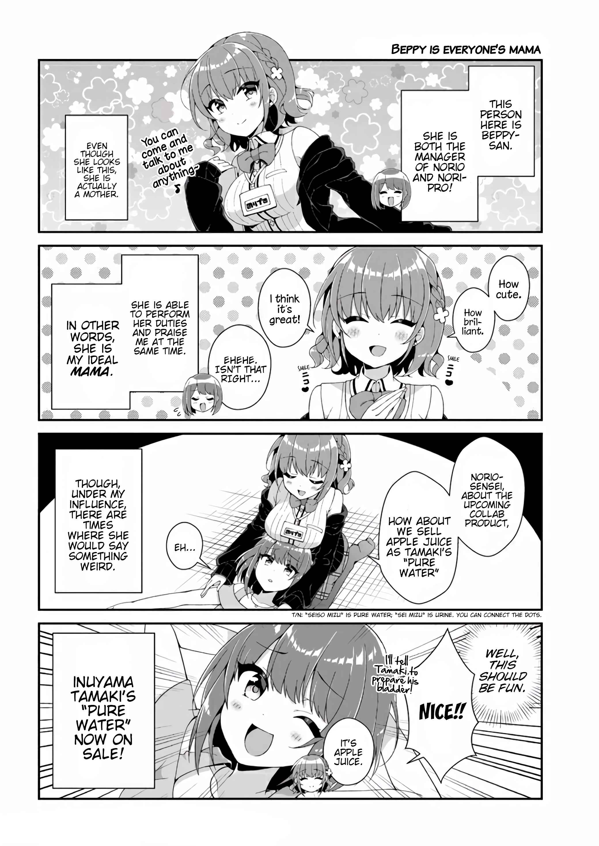 Page 8 Chapter 2 Inuyama Tamaki Channel! Bokutachi no Naisho no Hanashi