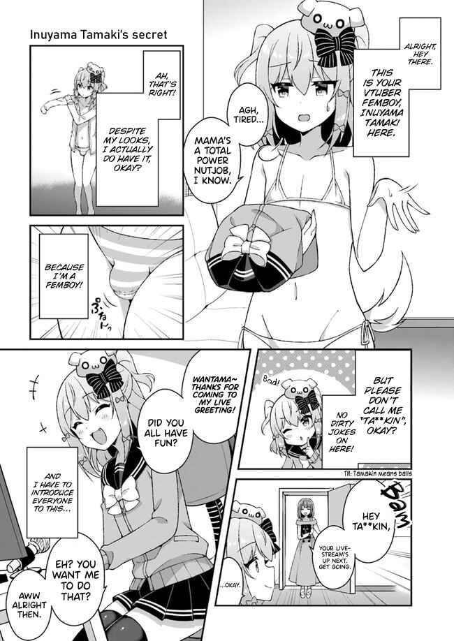 Page 6 Chapter 1 Inuyama Tamaki Channel! Bokutachi no Naisho no Hanashi