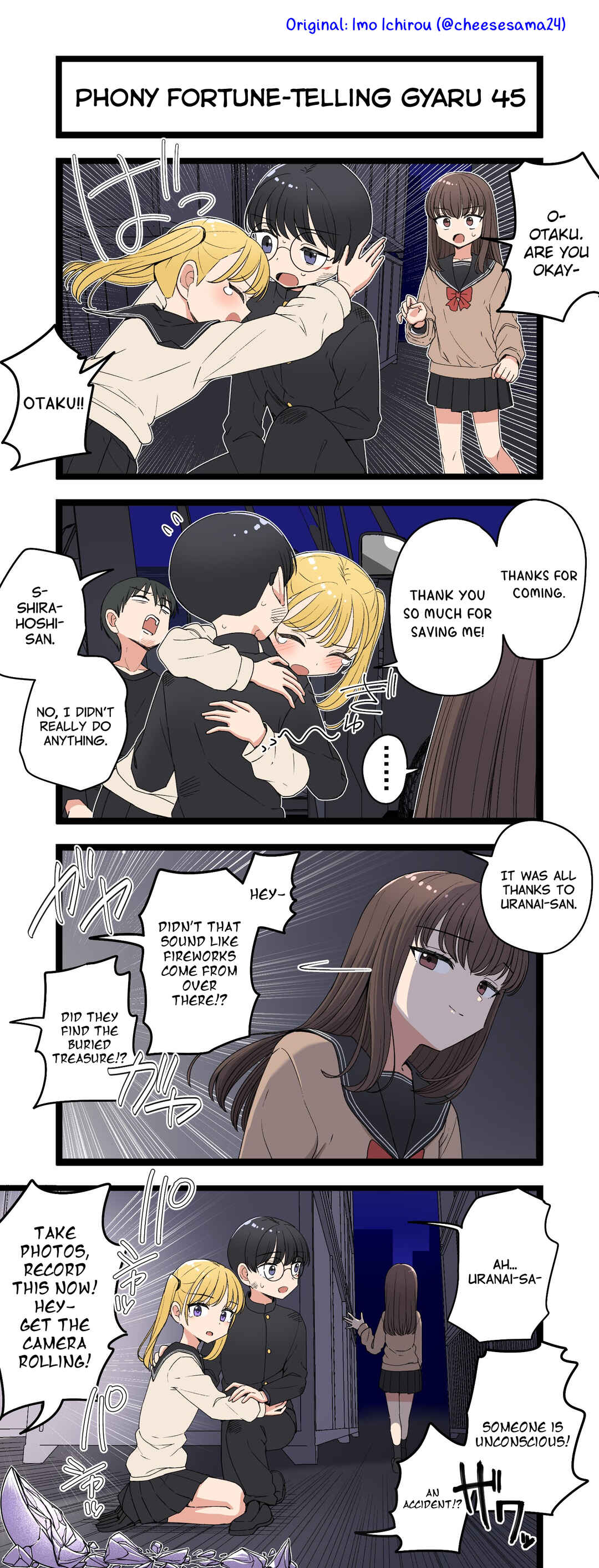Page 1 Chapter 45 Phony Fortune-Telling Gyaru
