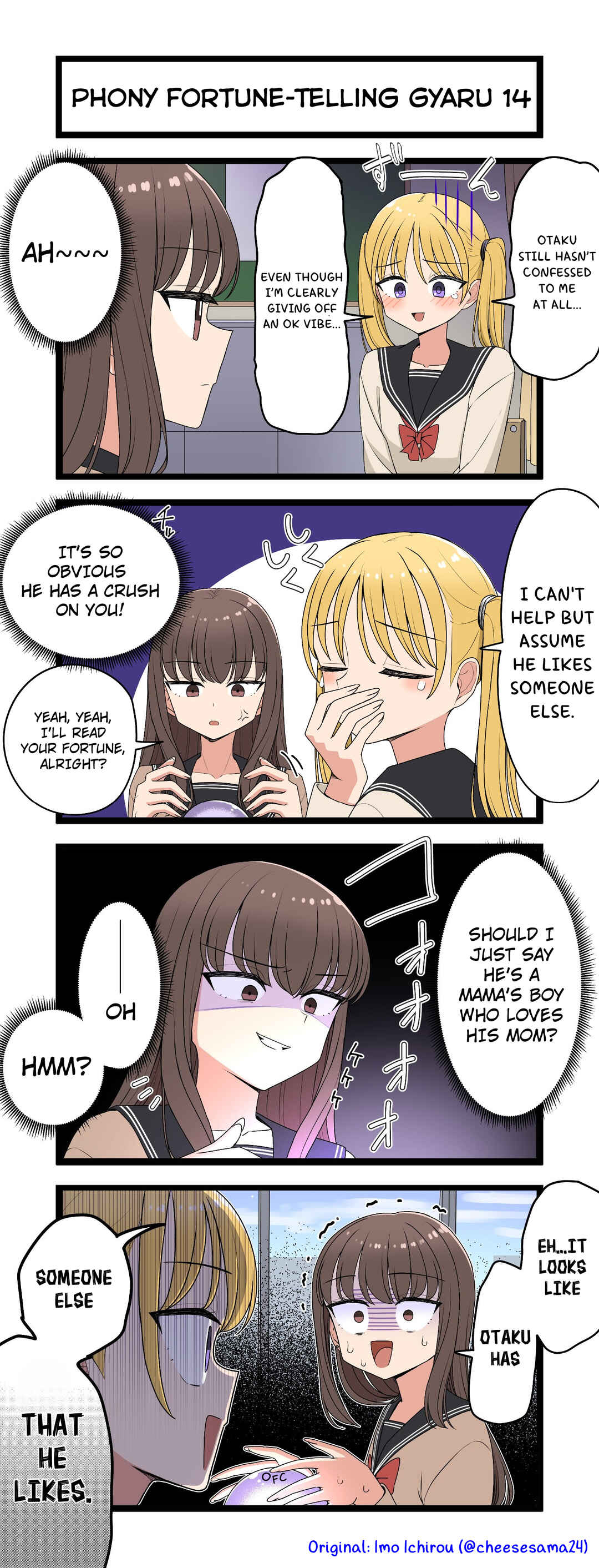 Page 1 Chapter 14 Phony Fortune-Telling Gyaru