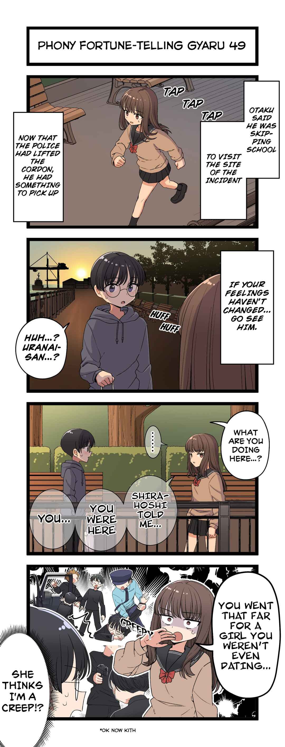 Page 1 Chapter 49 Phony Fortune-Telling Gyaru