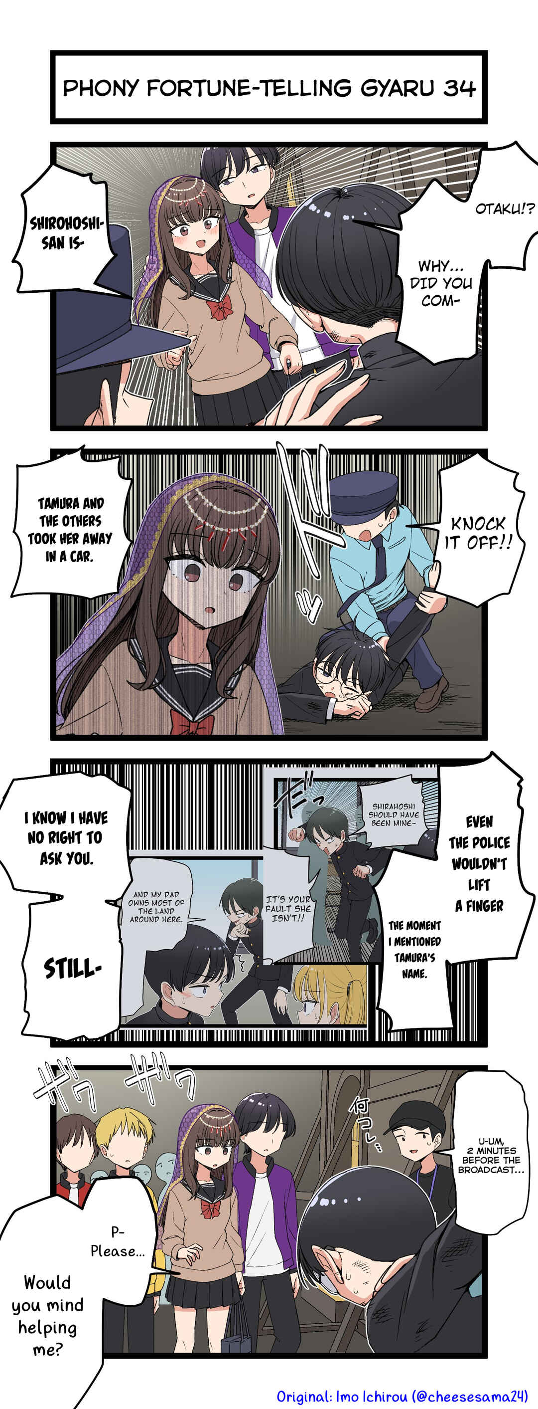 Page 1 Chapter 34 Phony Fortune-Telling Gyaru