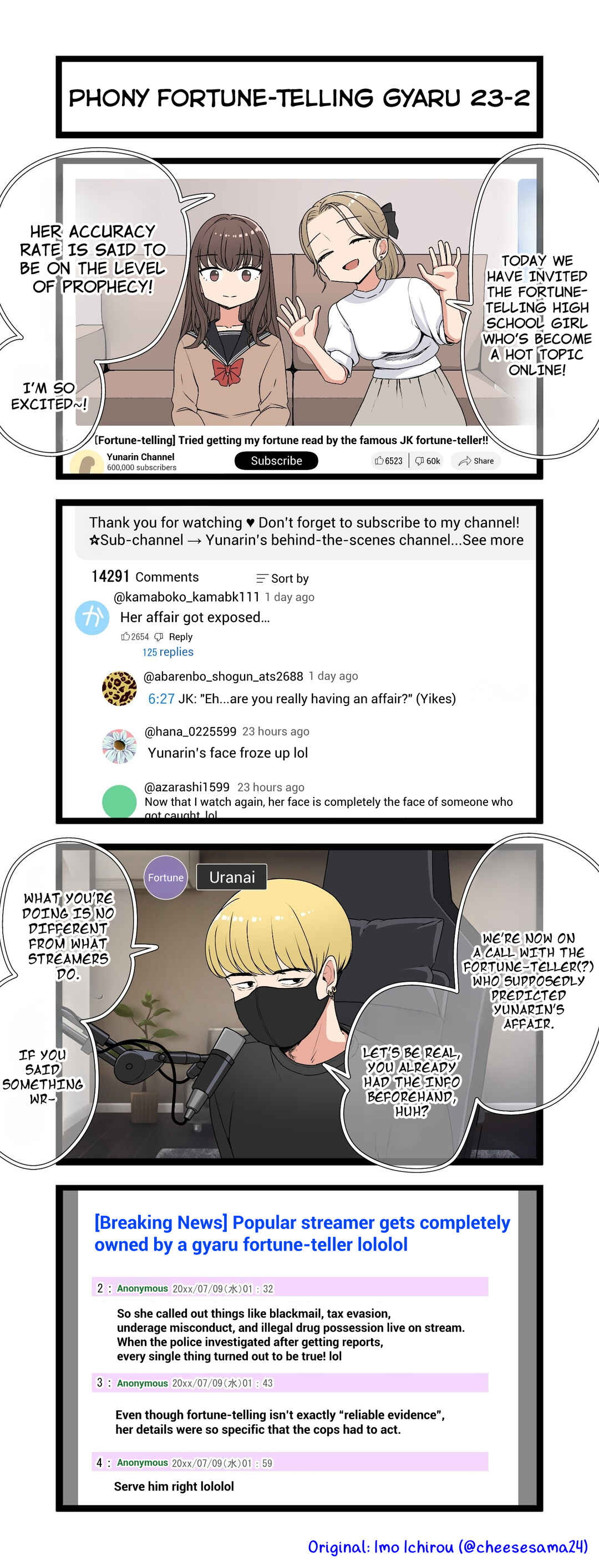 Page 2 Chapter 23 Phony Fortune-Telling Gyaru