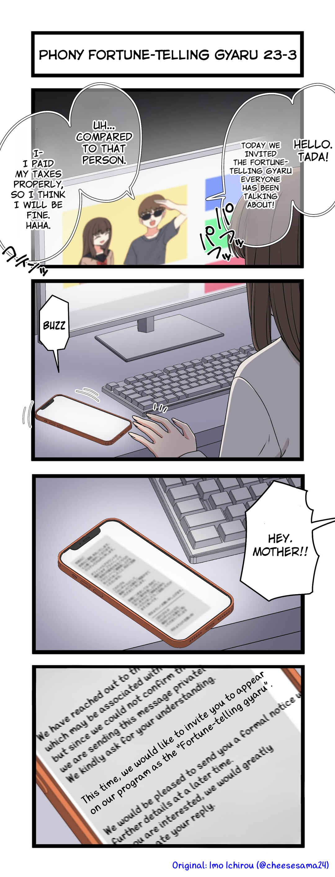 Page 3 Chapter 23 Phony Fortune-Telling Gyaru