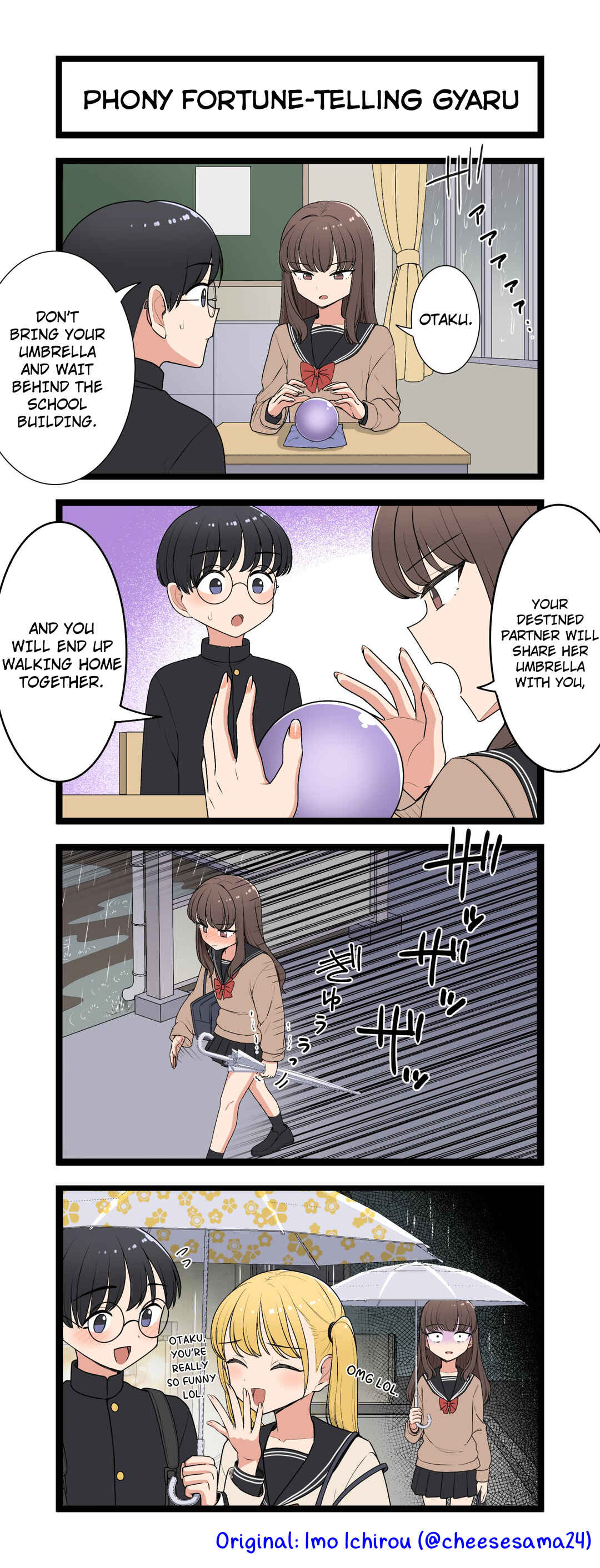 Page 1 Chapter 1 Phony Fortune-Telling Gyaru