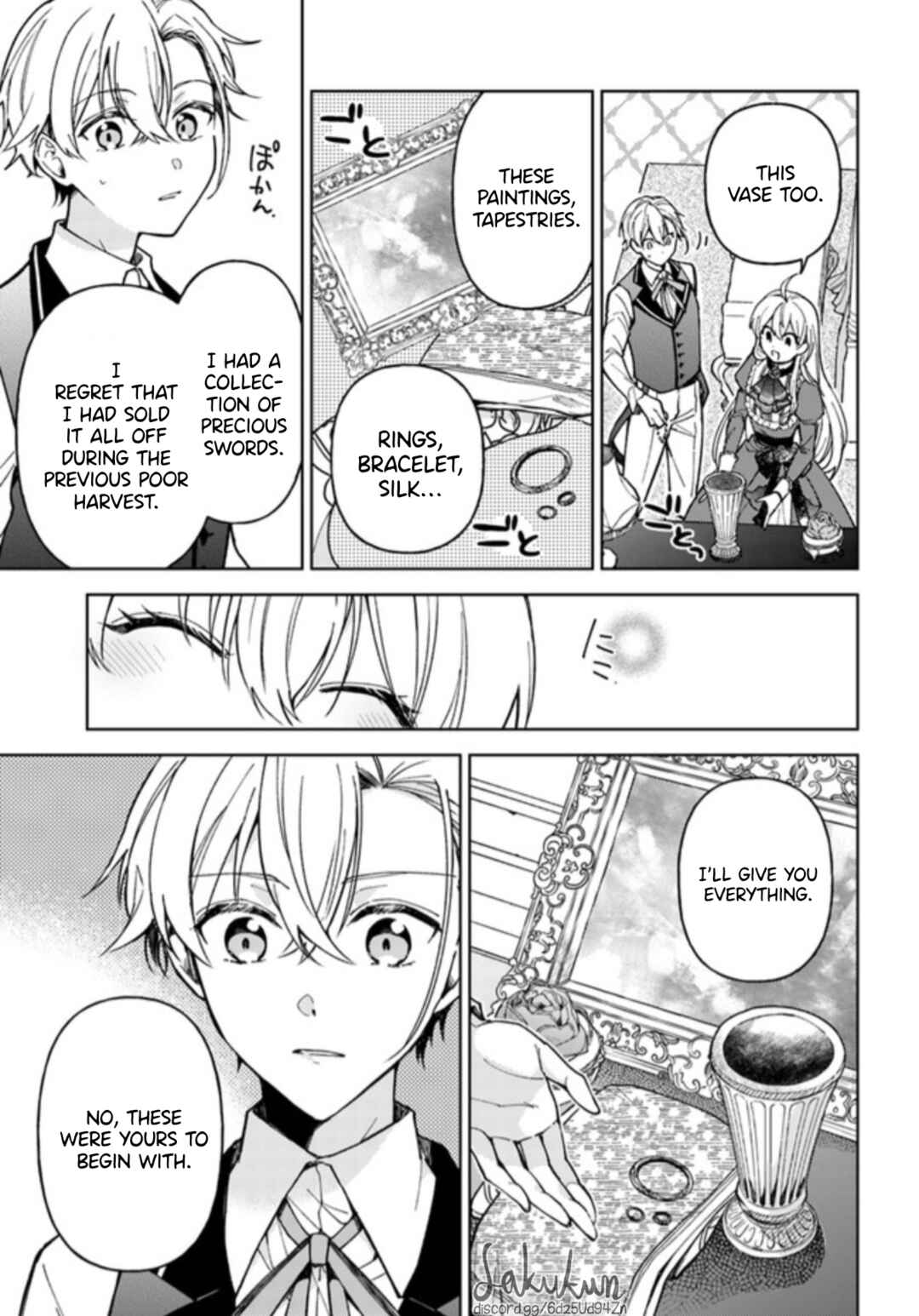 Page 9 Chapter 3.1 Kifujin Rosa wa Kage kara Ai wo Mimamoritai